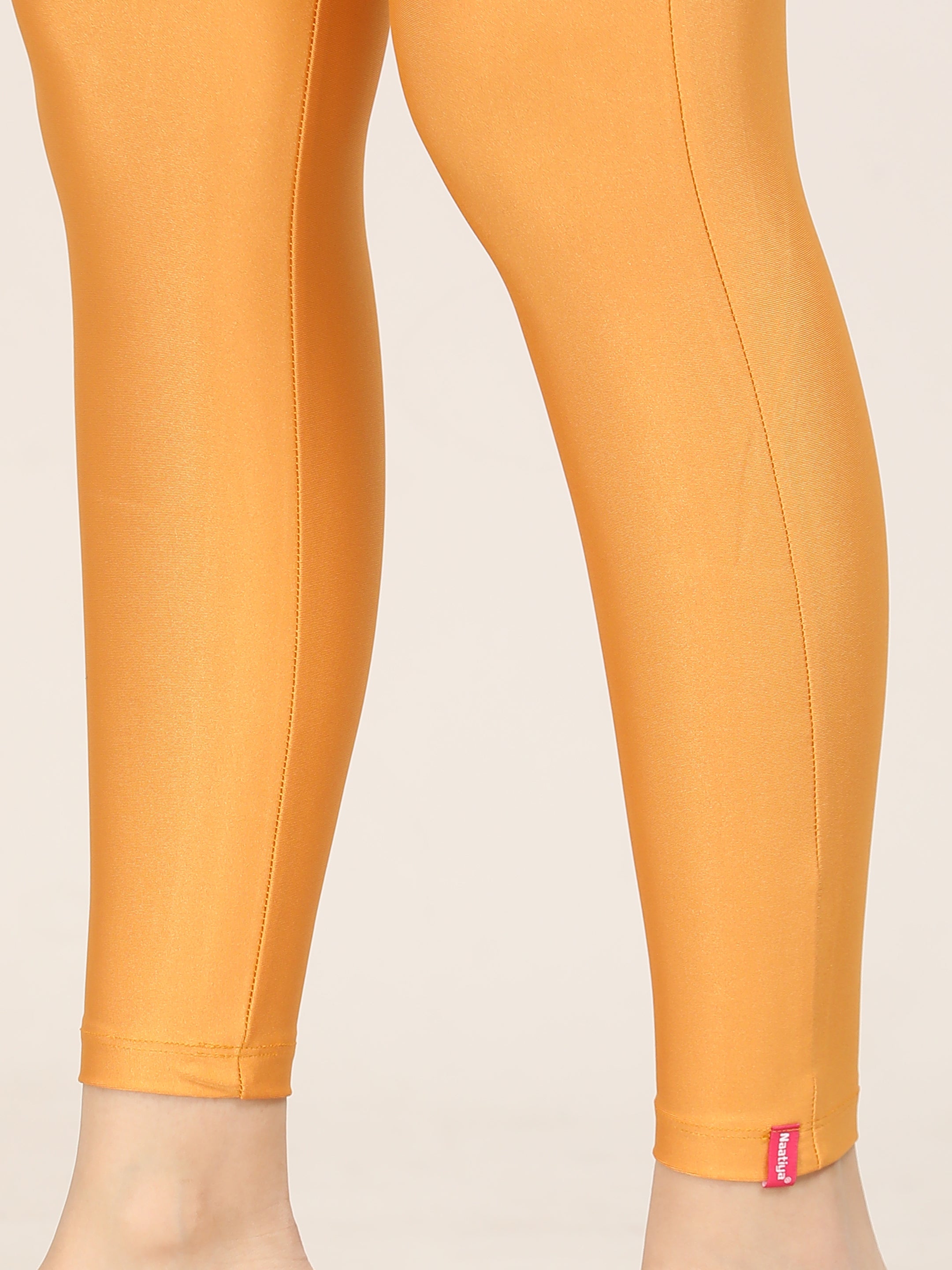 Naatiya Shimmer Leggings - Bronze