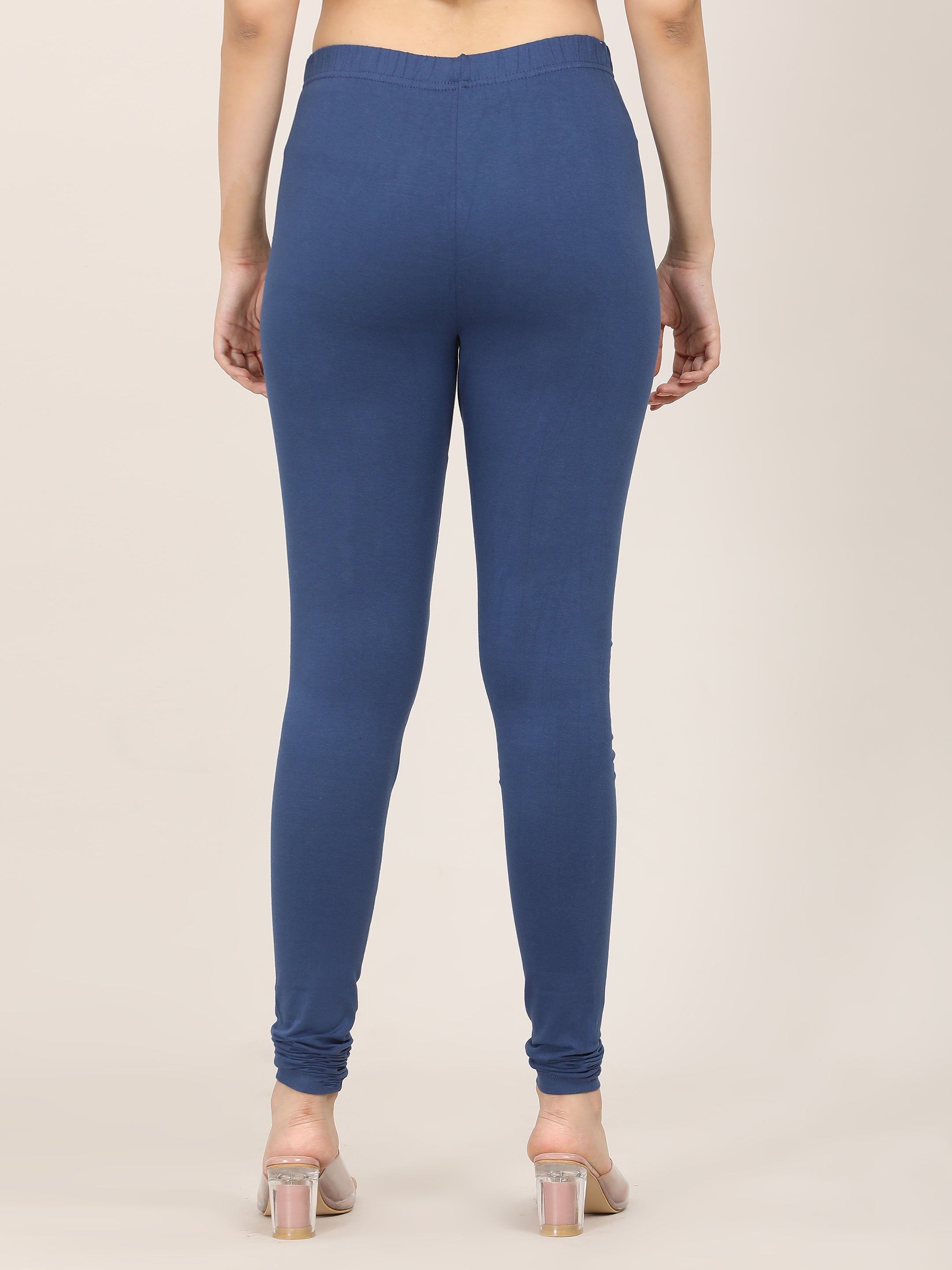 Naatiya Churidar Leggings - True Blue