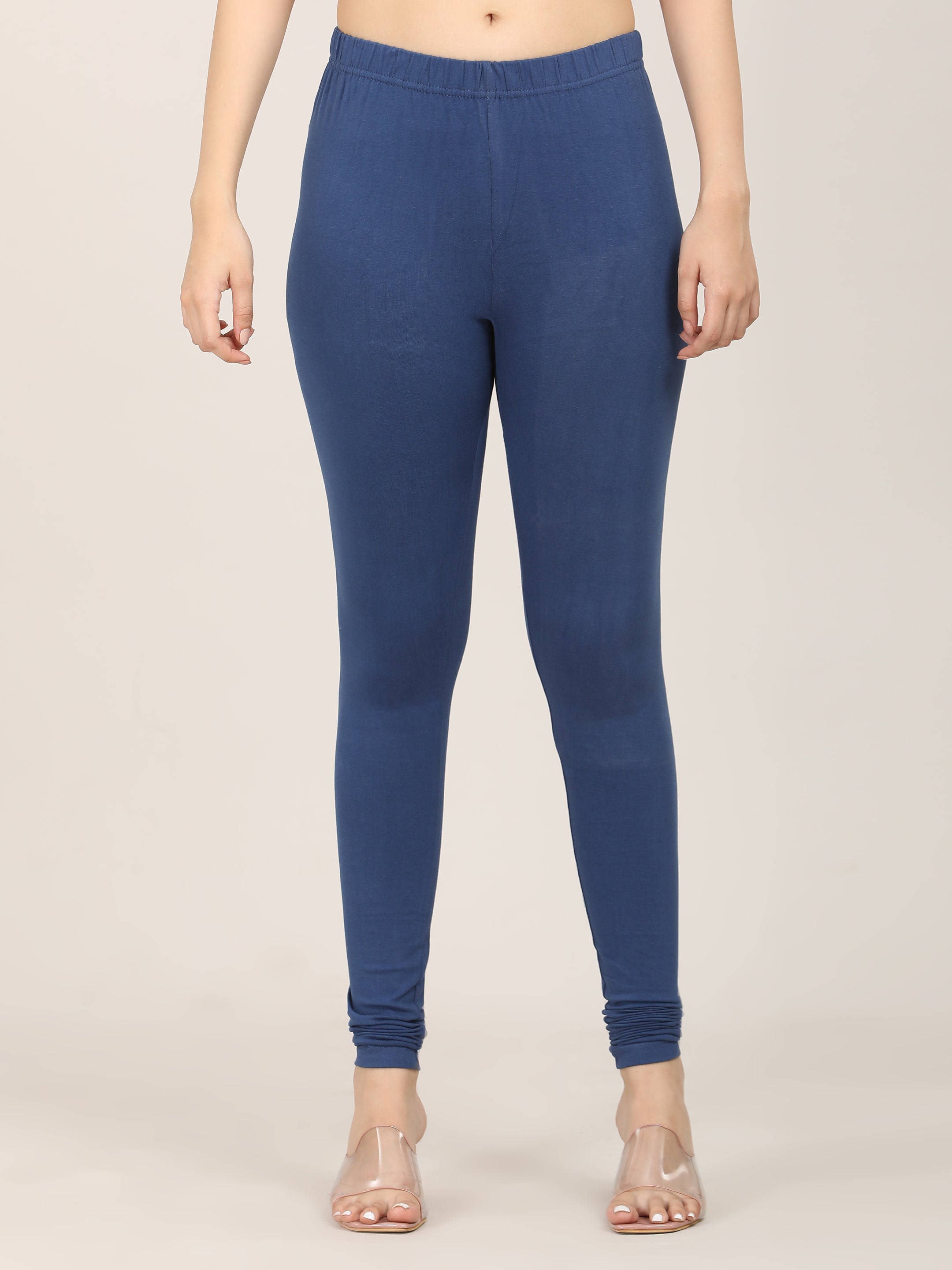 Naatiya Churidar Leggings - True Blue