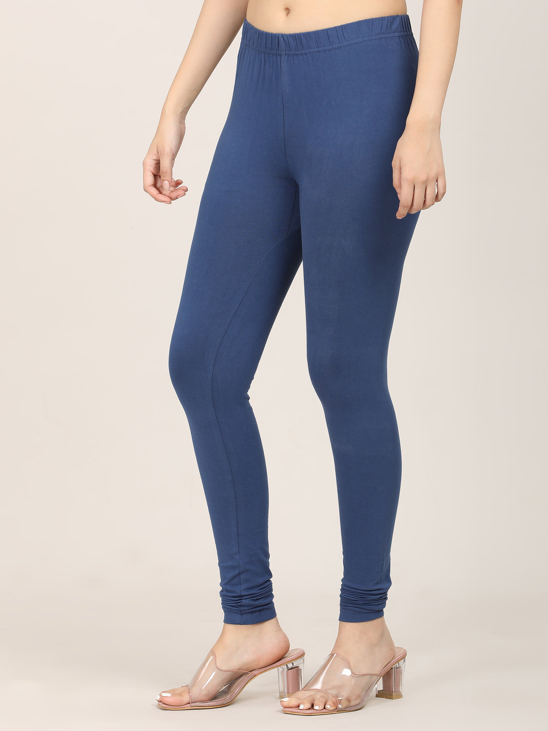 Naatiya Churidar Leggings - True Blue