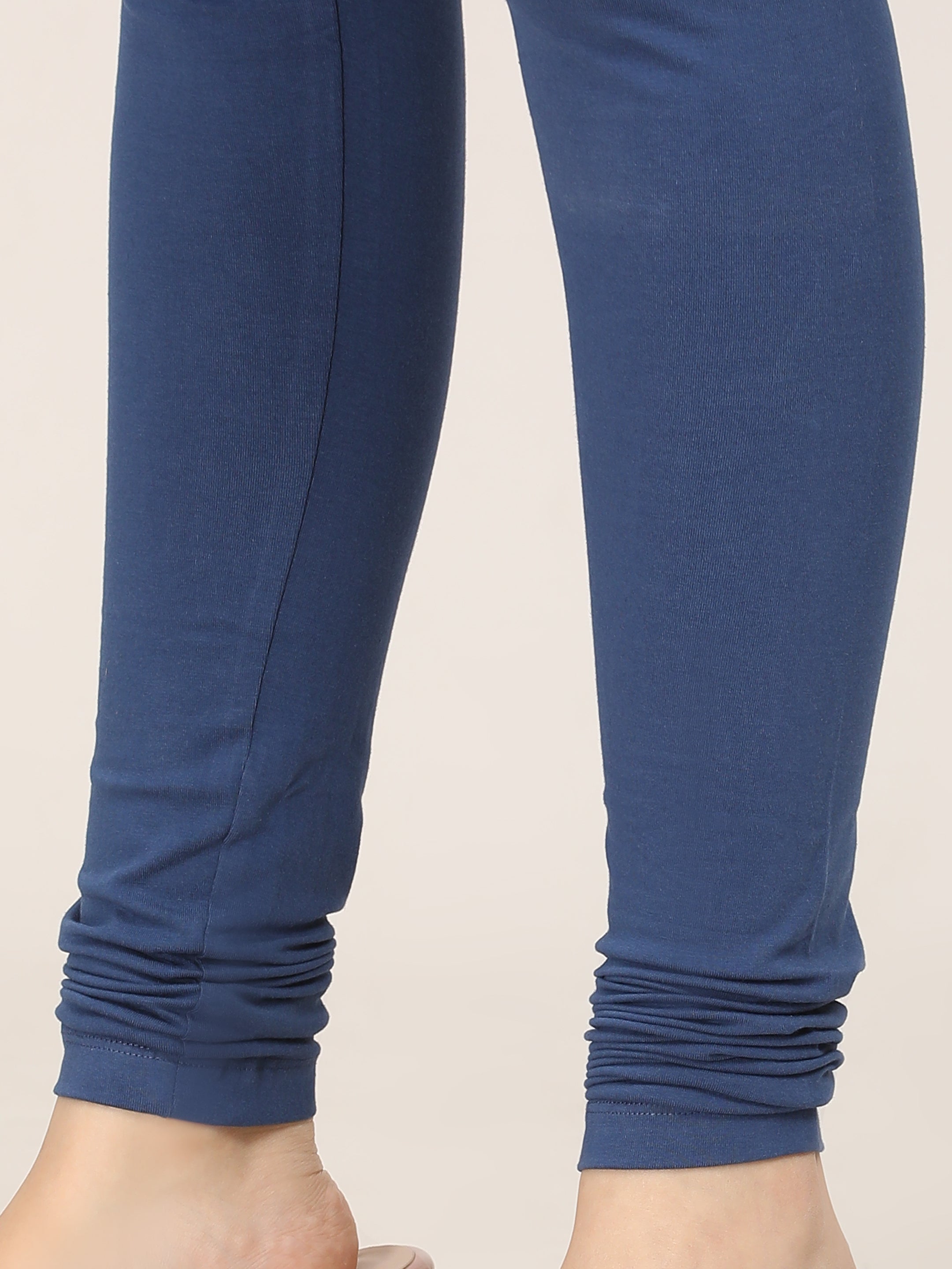 Naatiya Churidar Leggings - True Blue