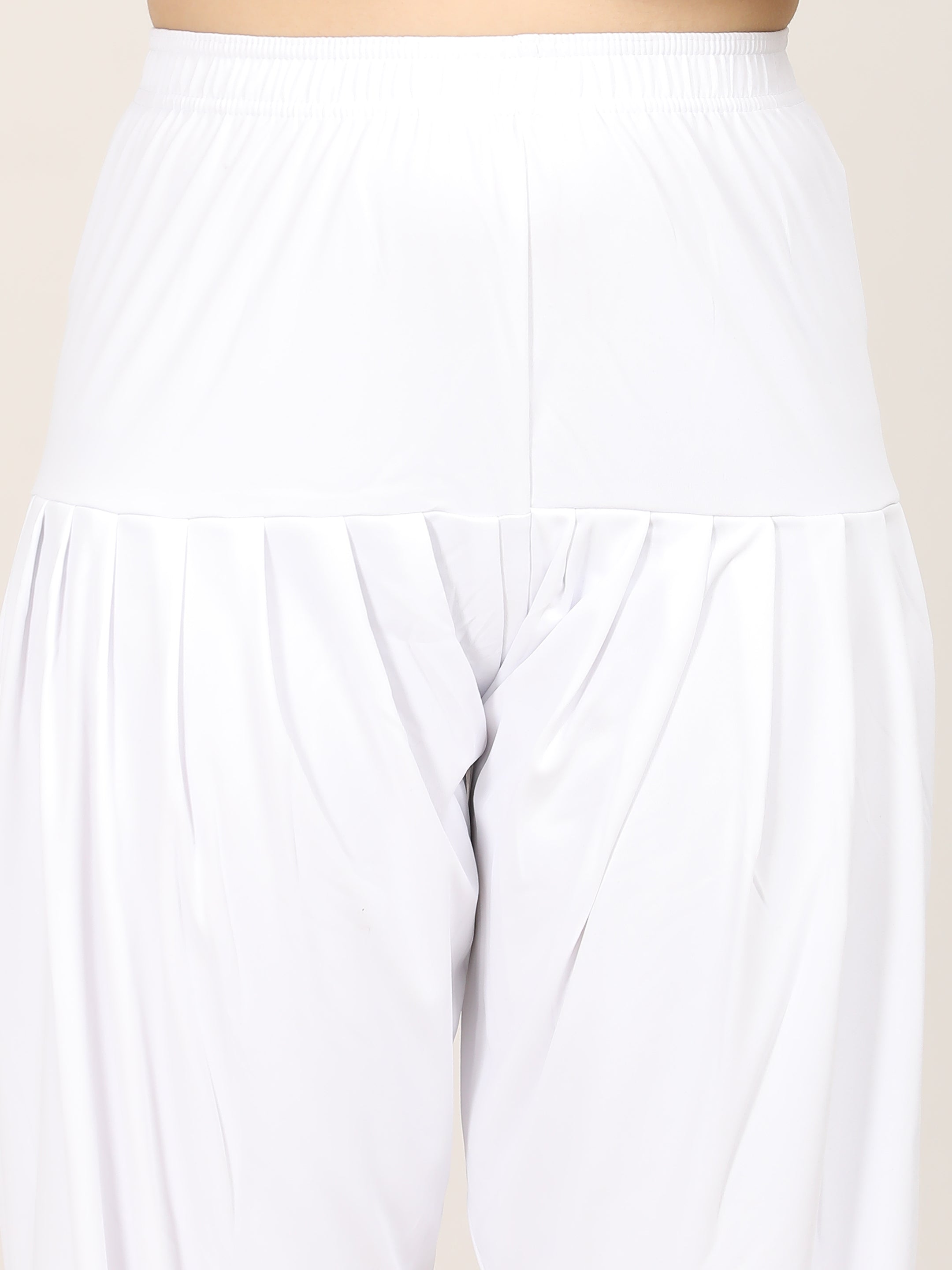 Patiala Bottom - White