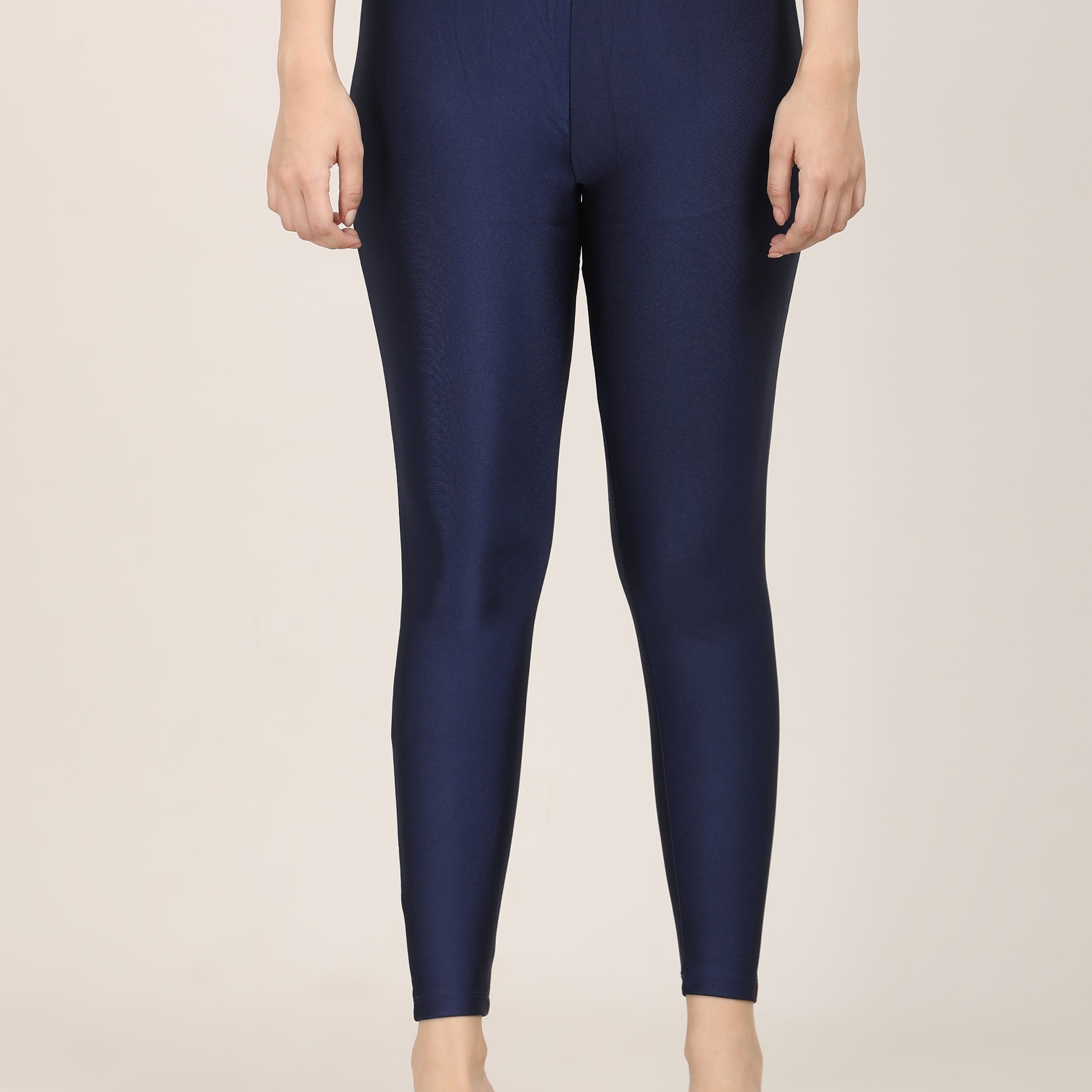 Naatiya Shimmer Leggings - Navy