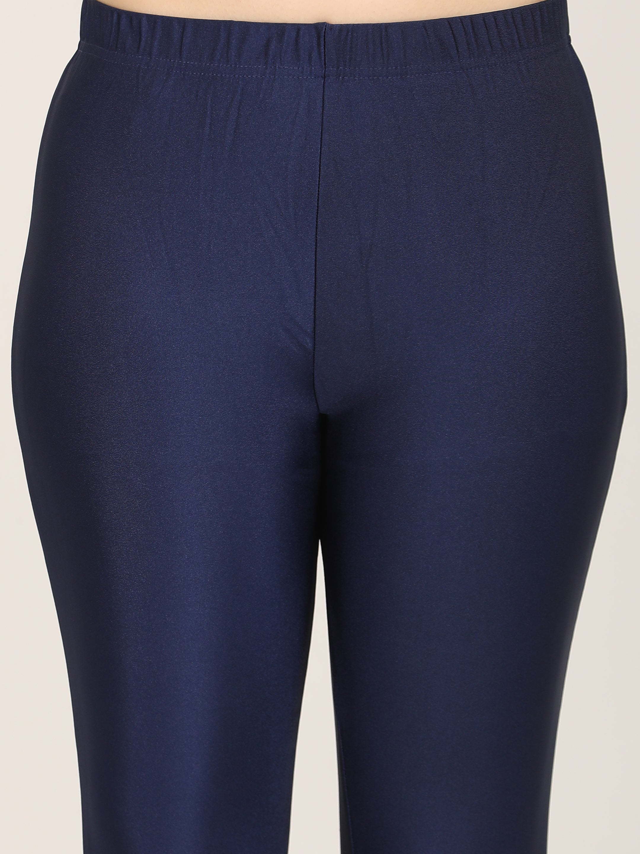 Naatiya Shimmer Leggings - Navy