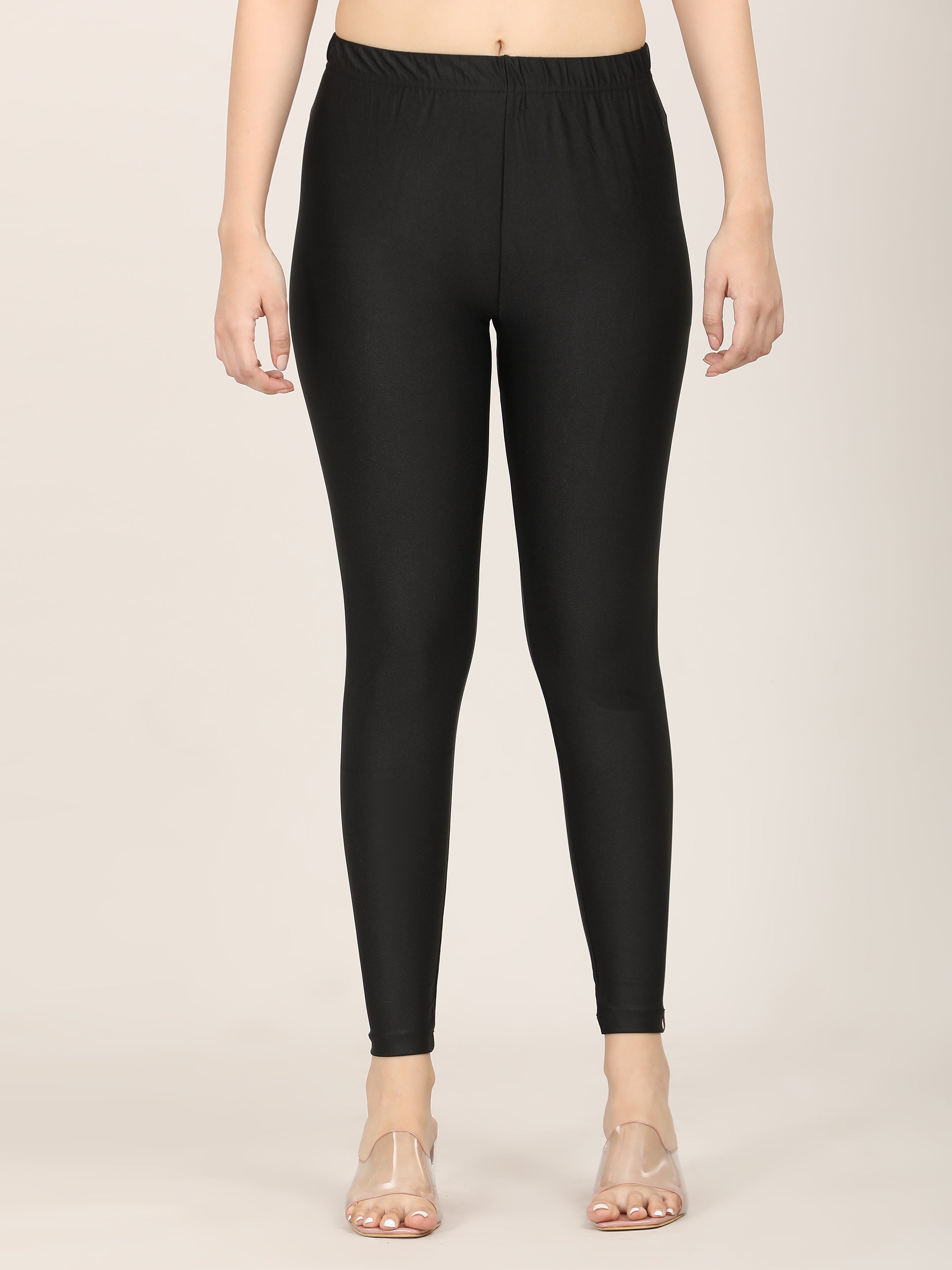 Naatiya Shimmer Leggings - Black