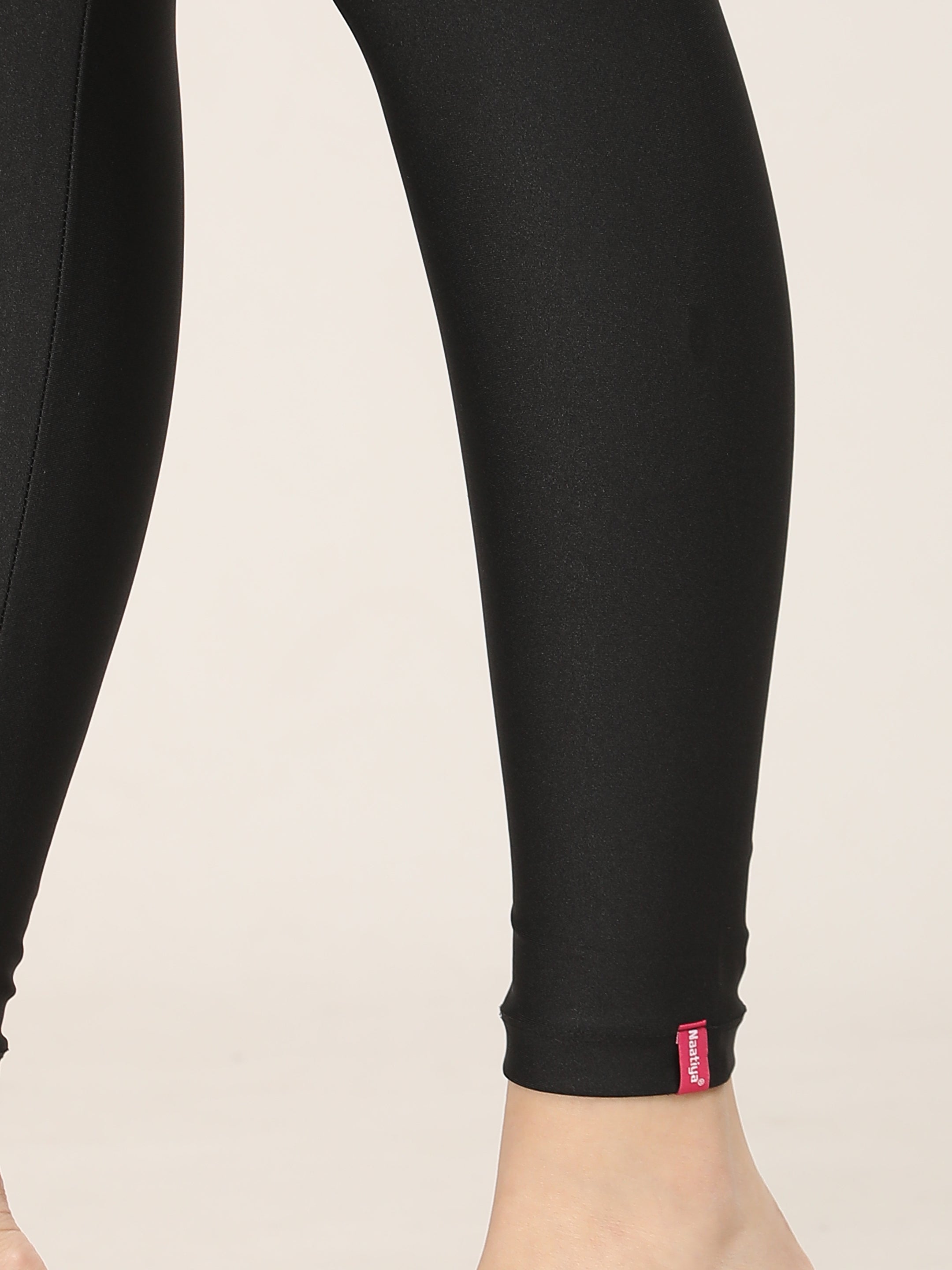 Naatiya Shimmer Leggings - Black