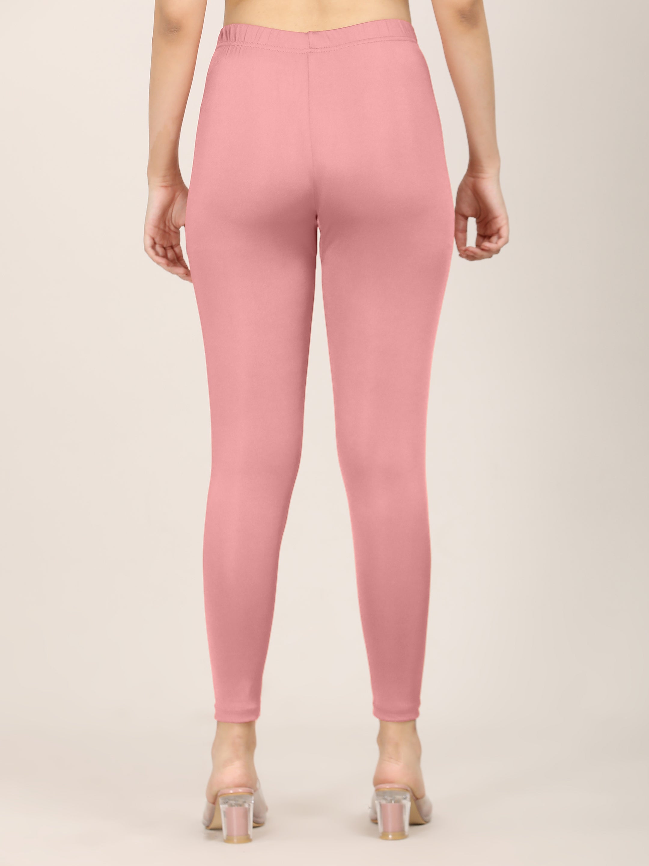 Naatiya Shimmer Leggings - Rose Gold
