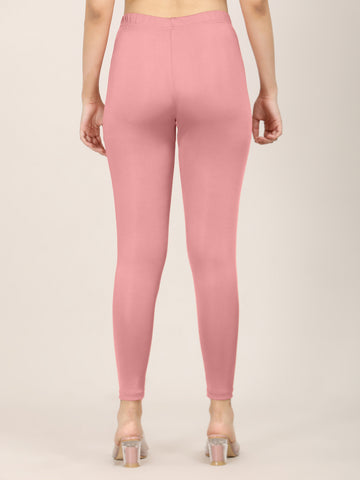 Naatiya Shimmer Leggings - Rose Gold