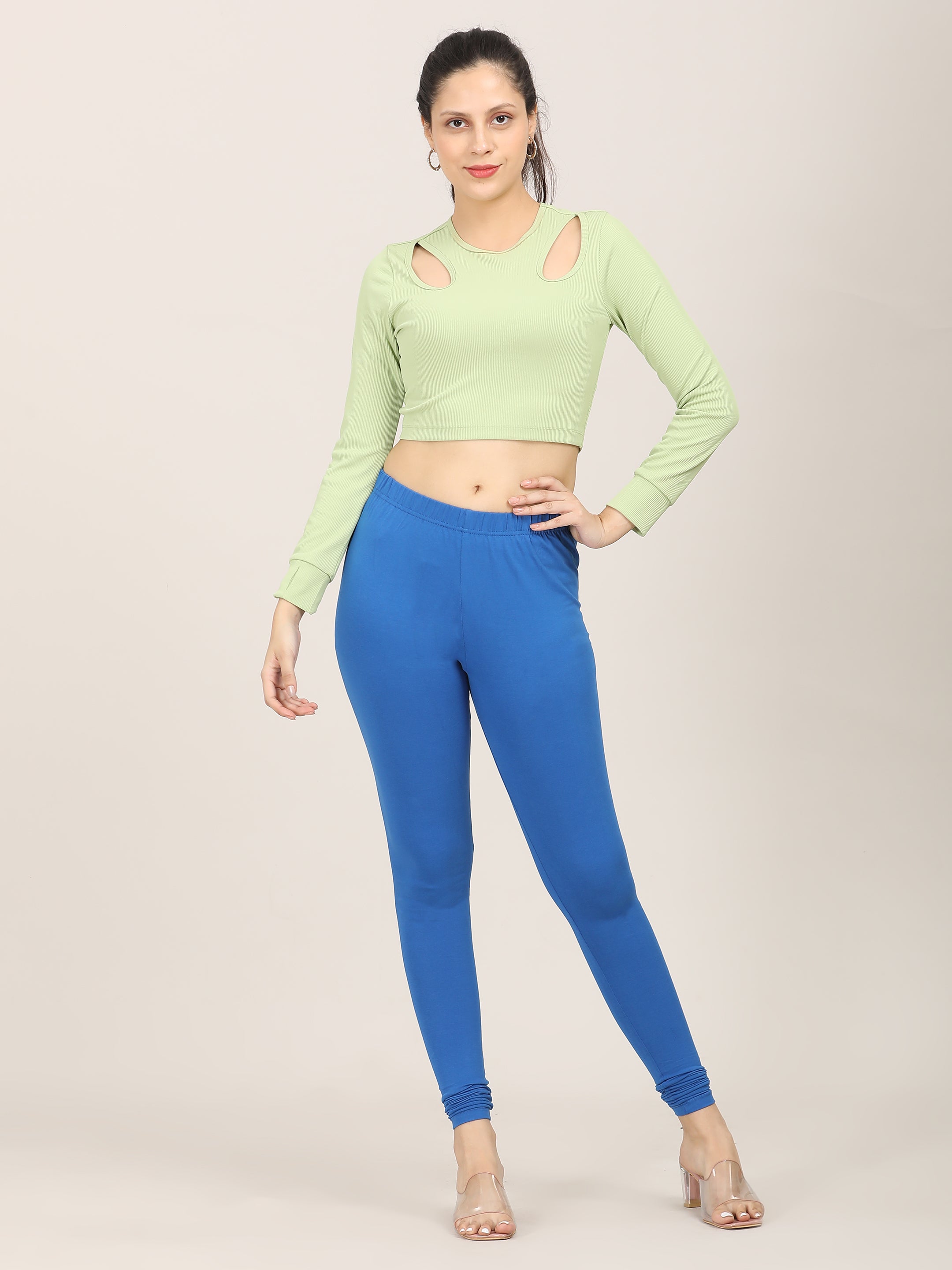 Naatiya Churidar Leggings - R Blue