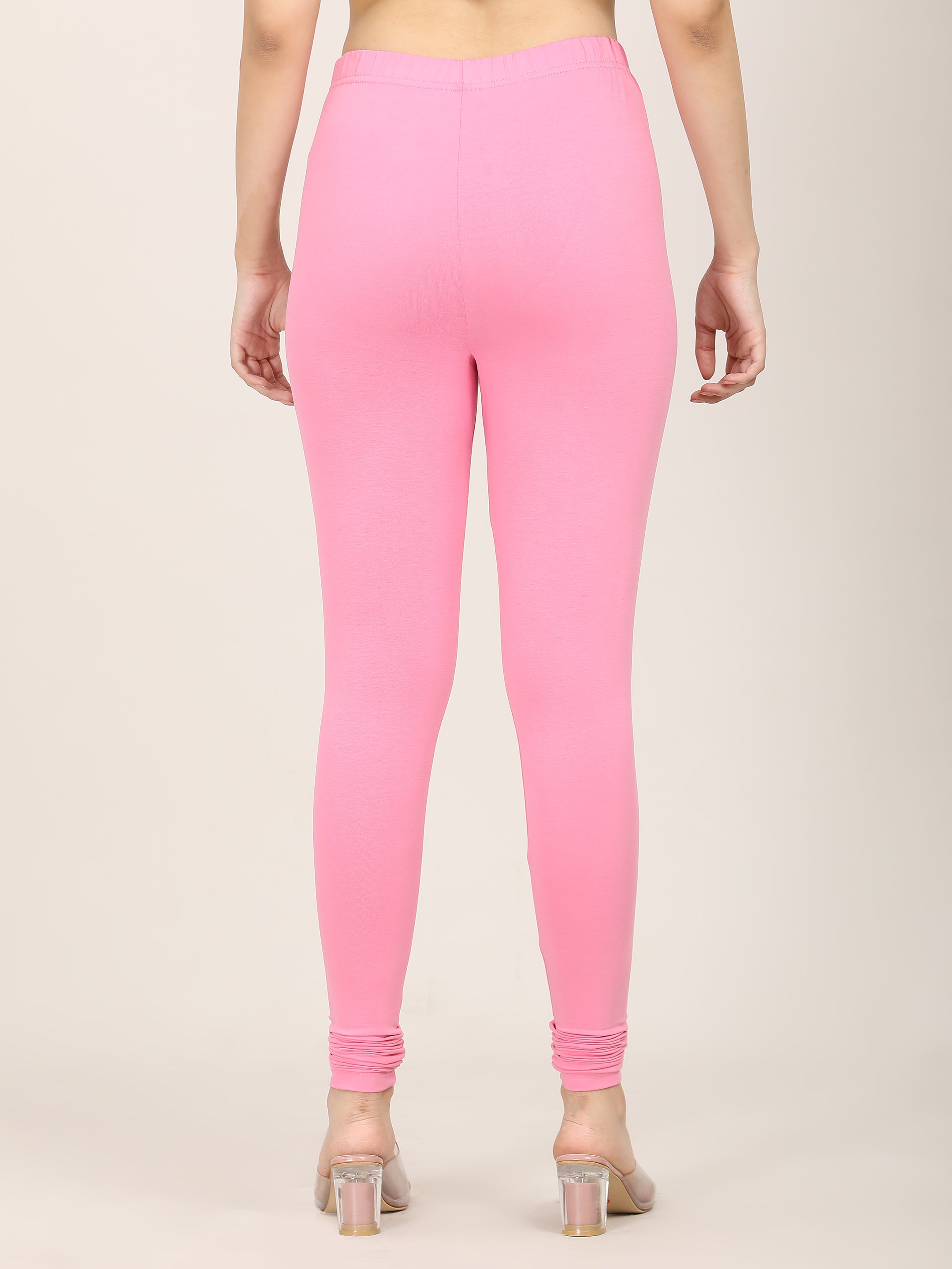 Naatiya Churidar Leggings - Rose