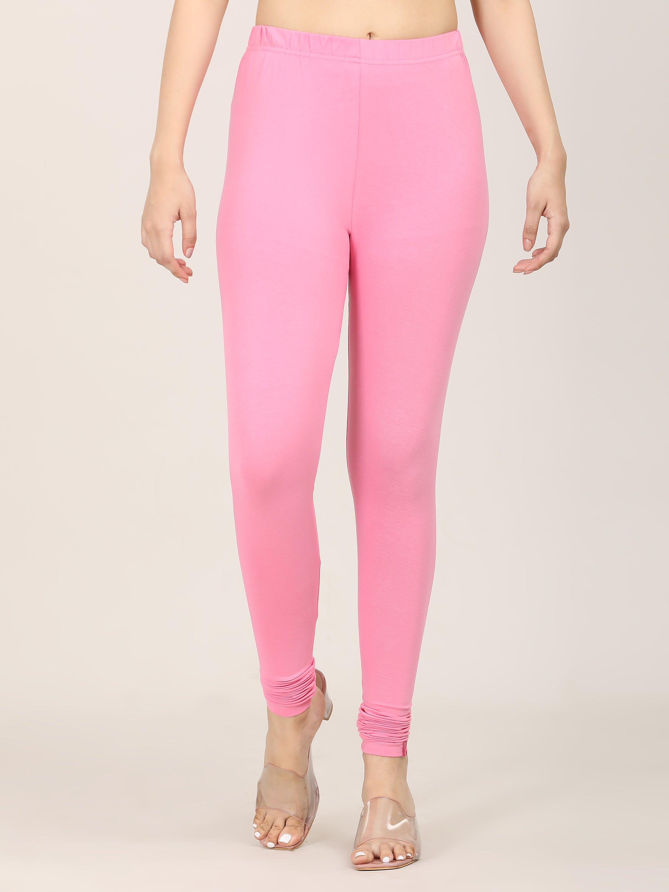 Naatiya Churidar Leggings - Rose