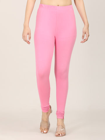 Naatiya Churidar Leggings - Rose