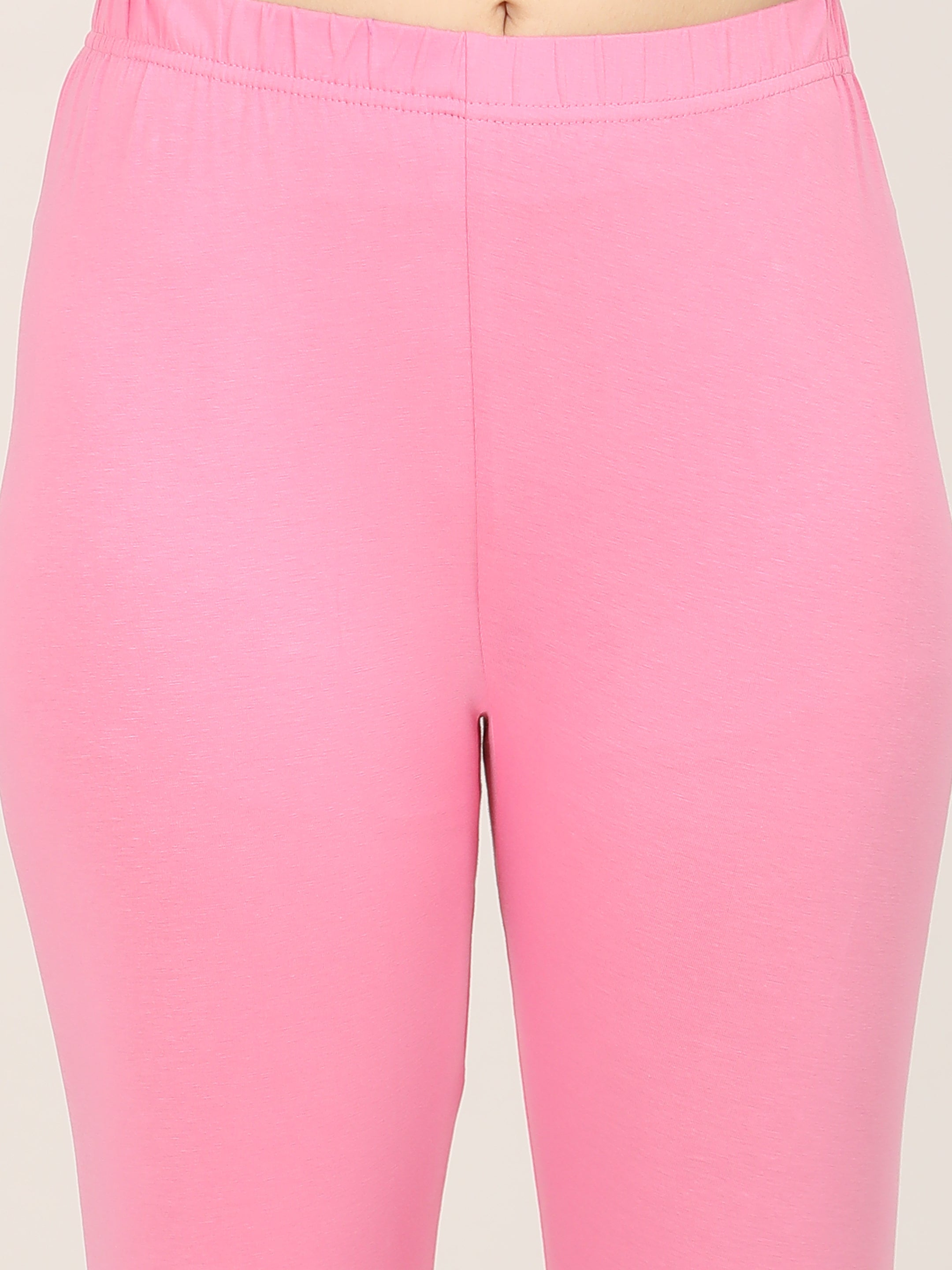 Naatiya Churidar Leggings - Rose