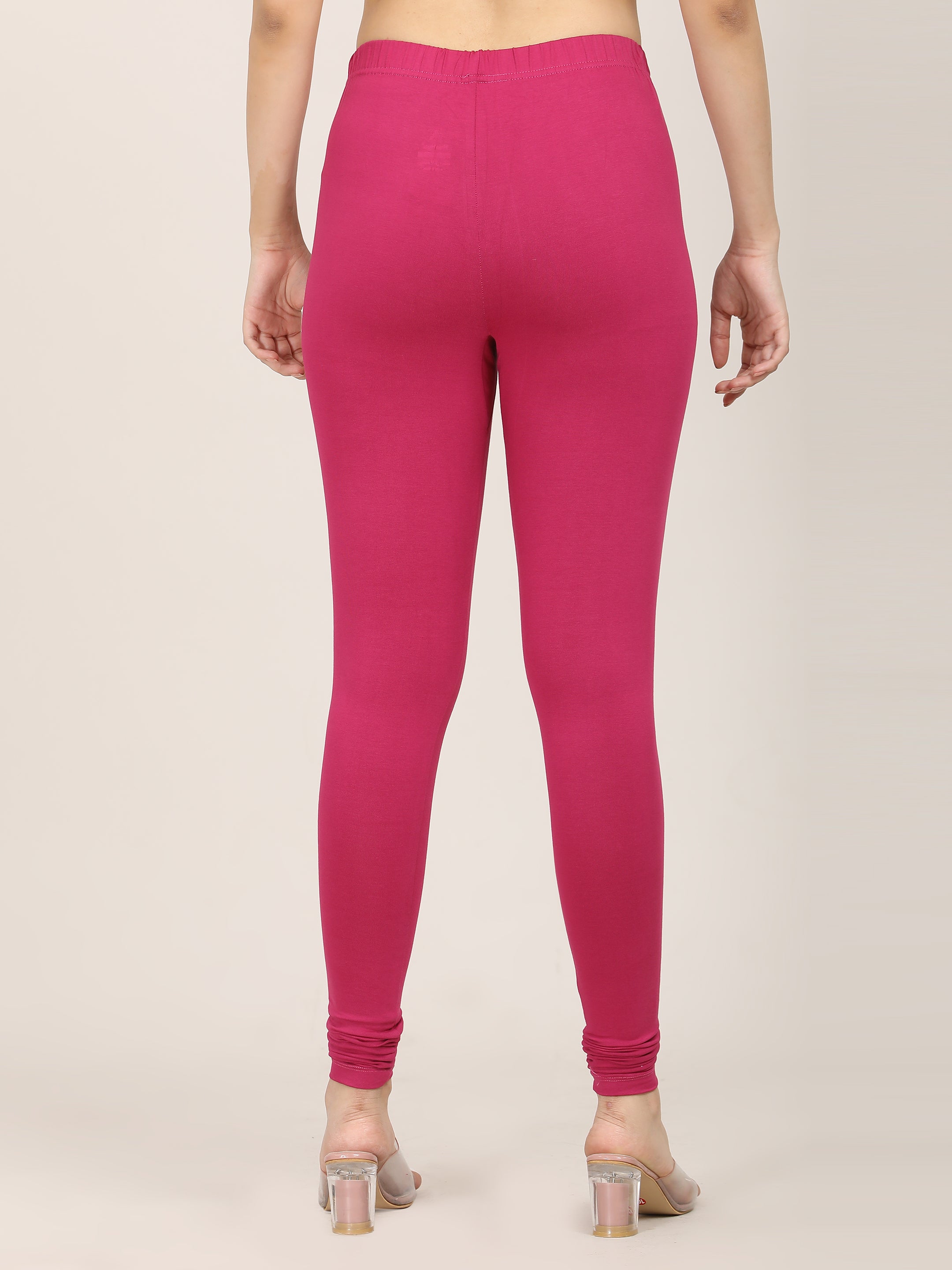 Naatiya Churidar Leggings - Magenta