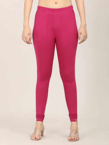 Naatiya Churidar Leggings - Magenta