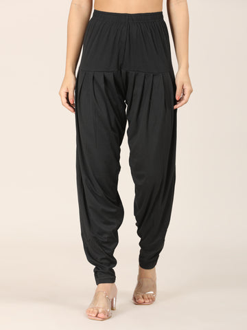 Patiala Bottom - Black