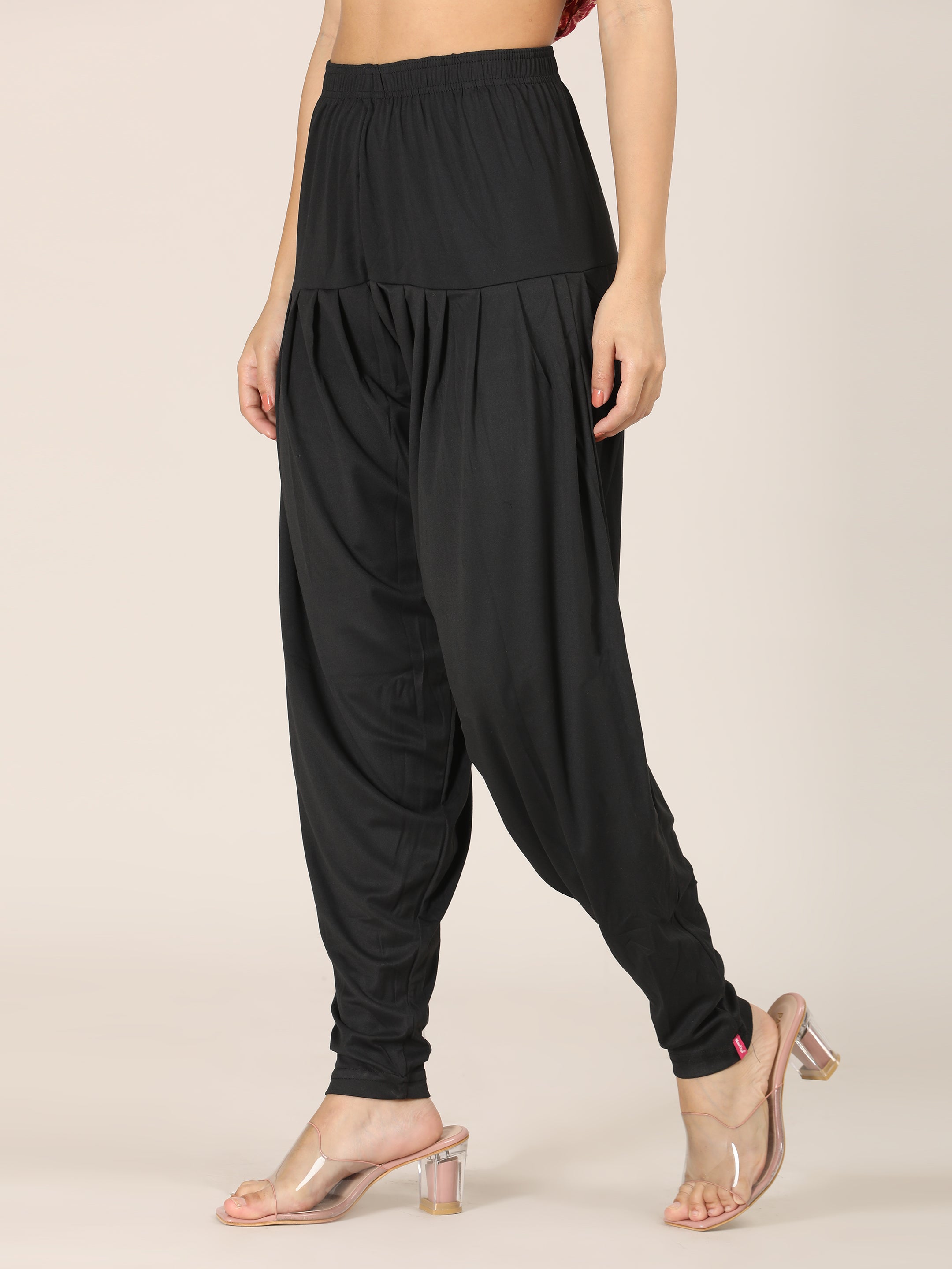 Patiala Bottom - Black