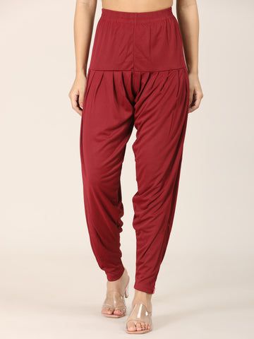 Patiala Bottom - MAROON