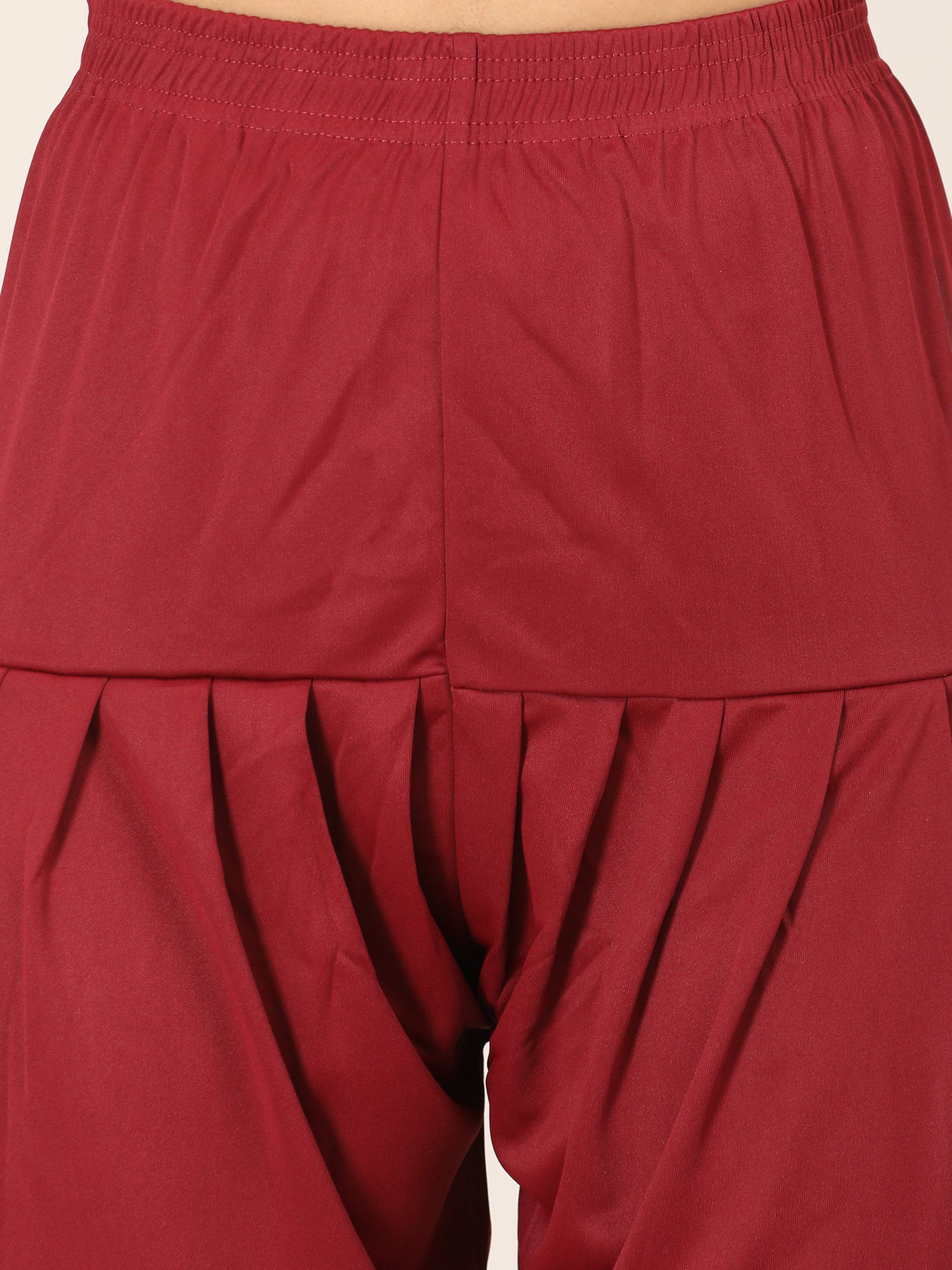 Patiala Bottom - MAROON