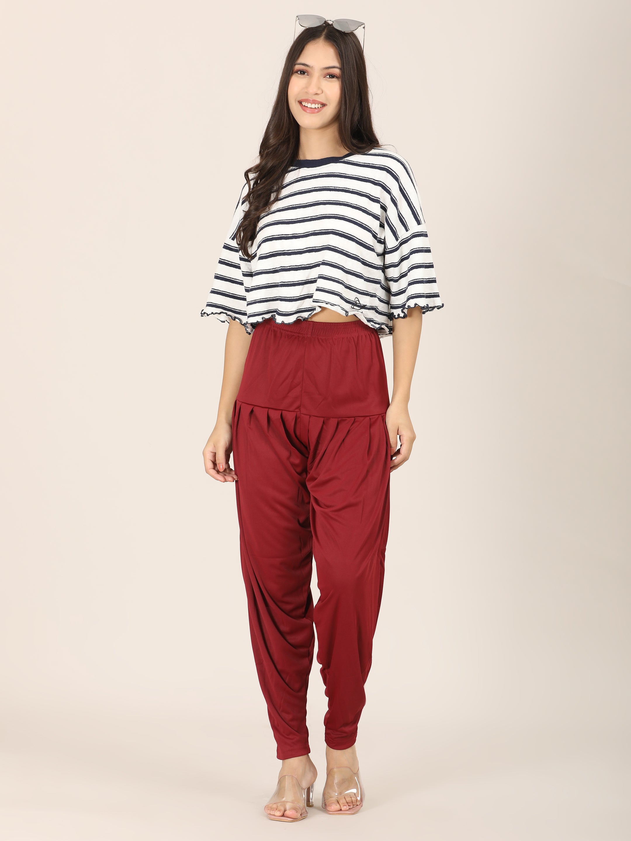 Patiala Bottom - MAROON