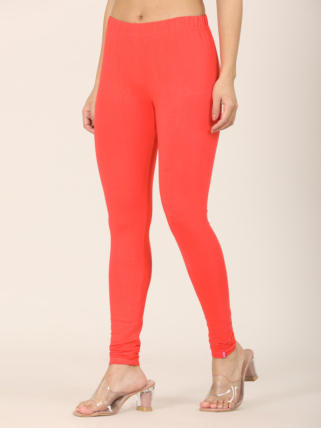 Naatiya Churidar Leggings - Cherry