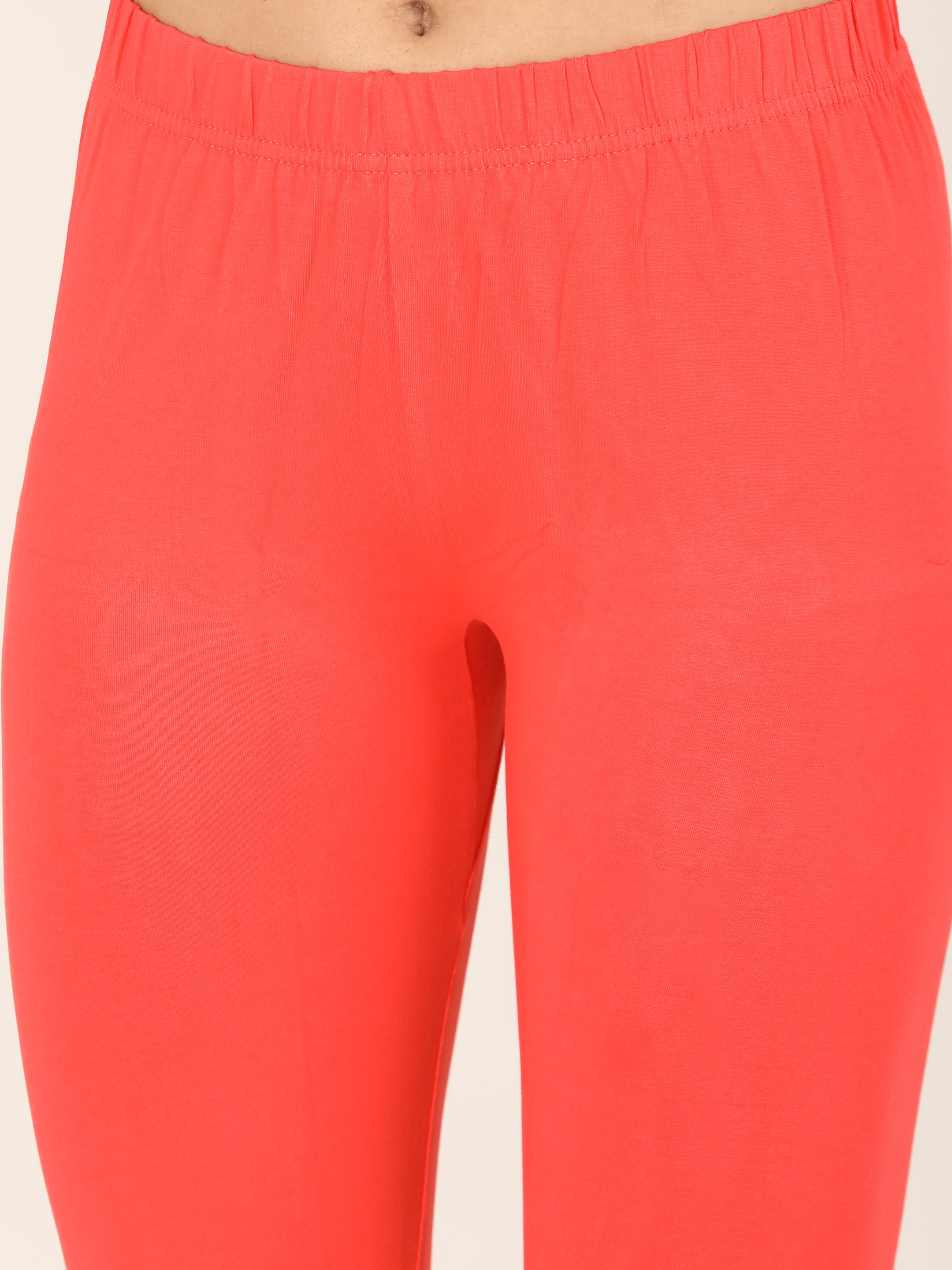 Naatiya Churidar Leggings - Cherry