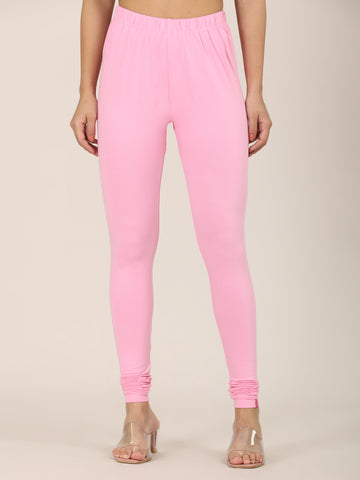 Naatiya Churidar Leggings - Pink