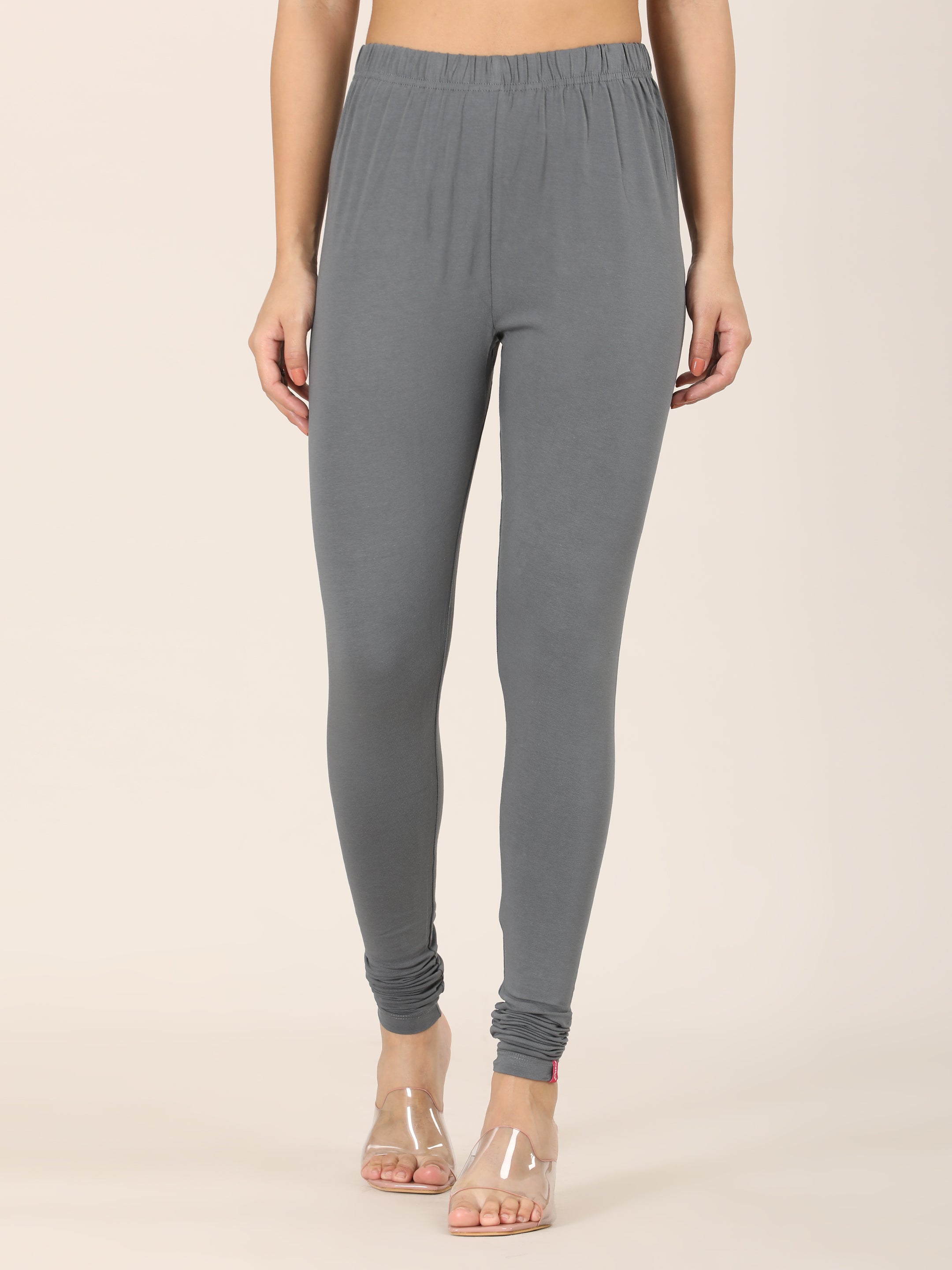 Naatiya Churidar Leggings - E Grey