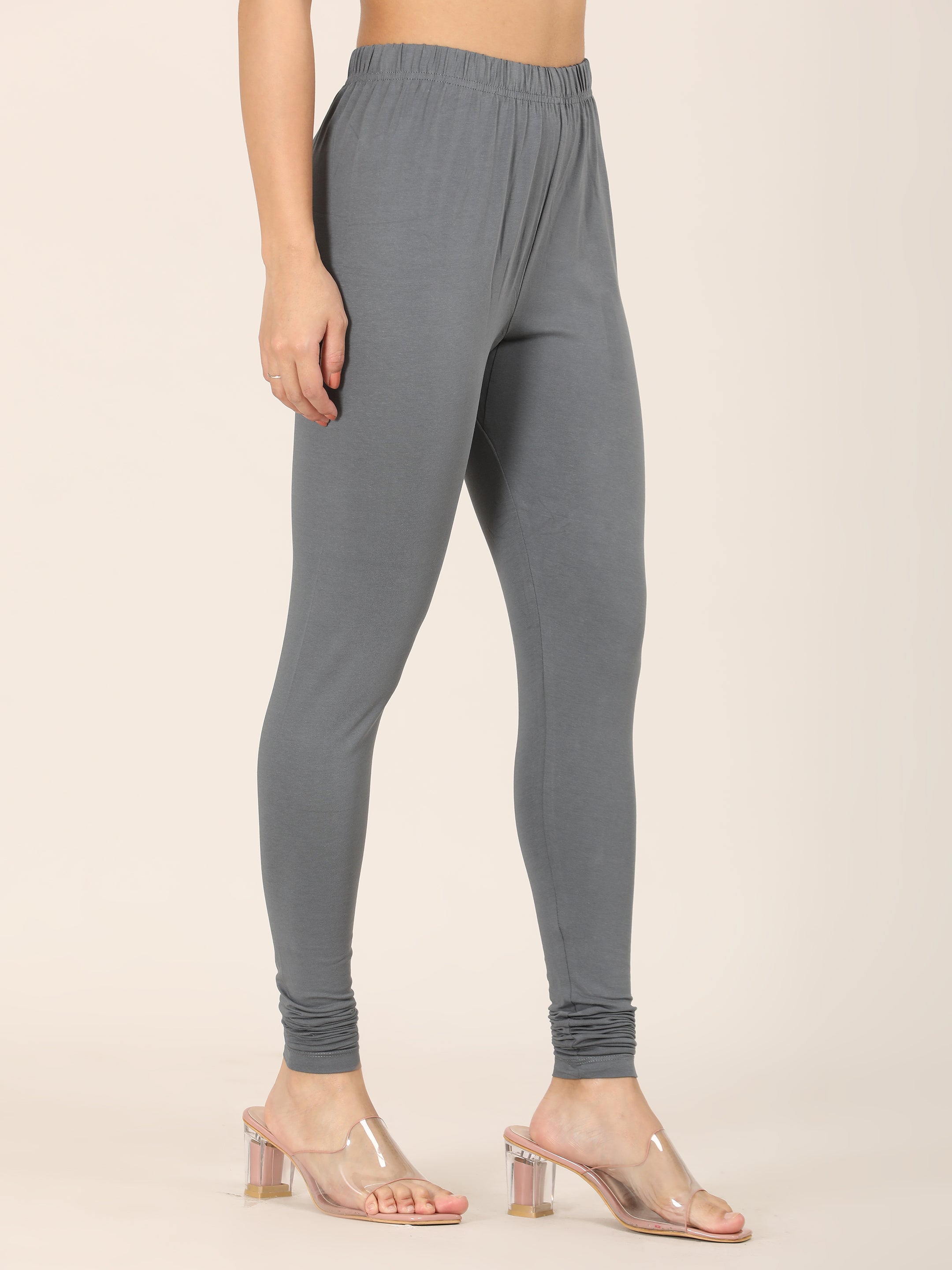 Naatiya Churidar Leggings - E Grey