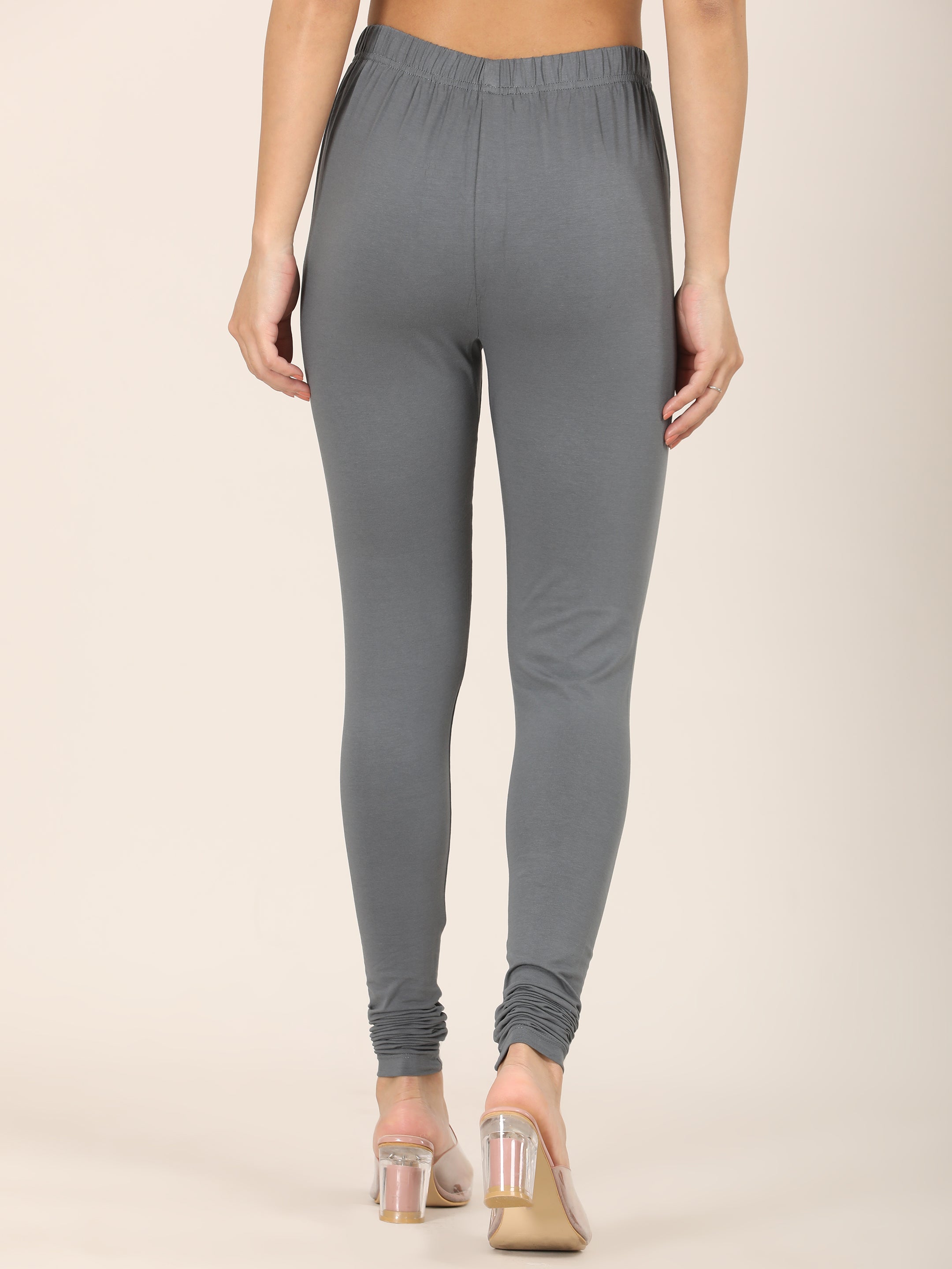 Naatiya Churidar Leggings - E Grey