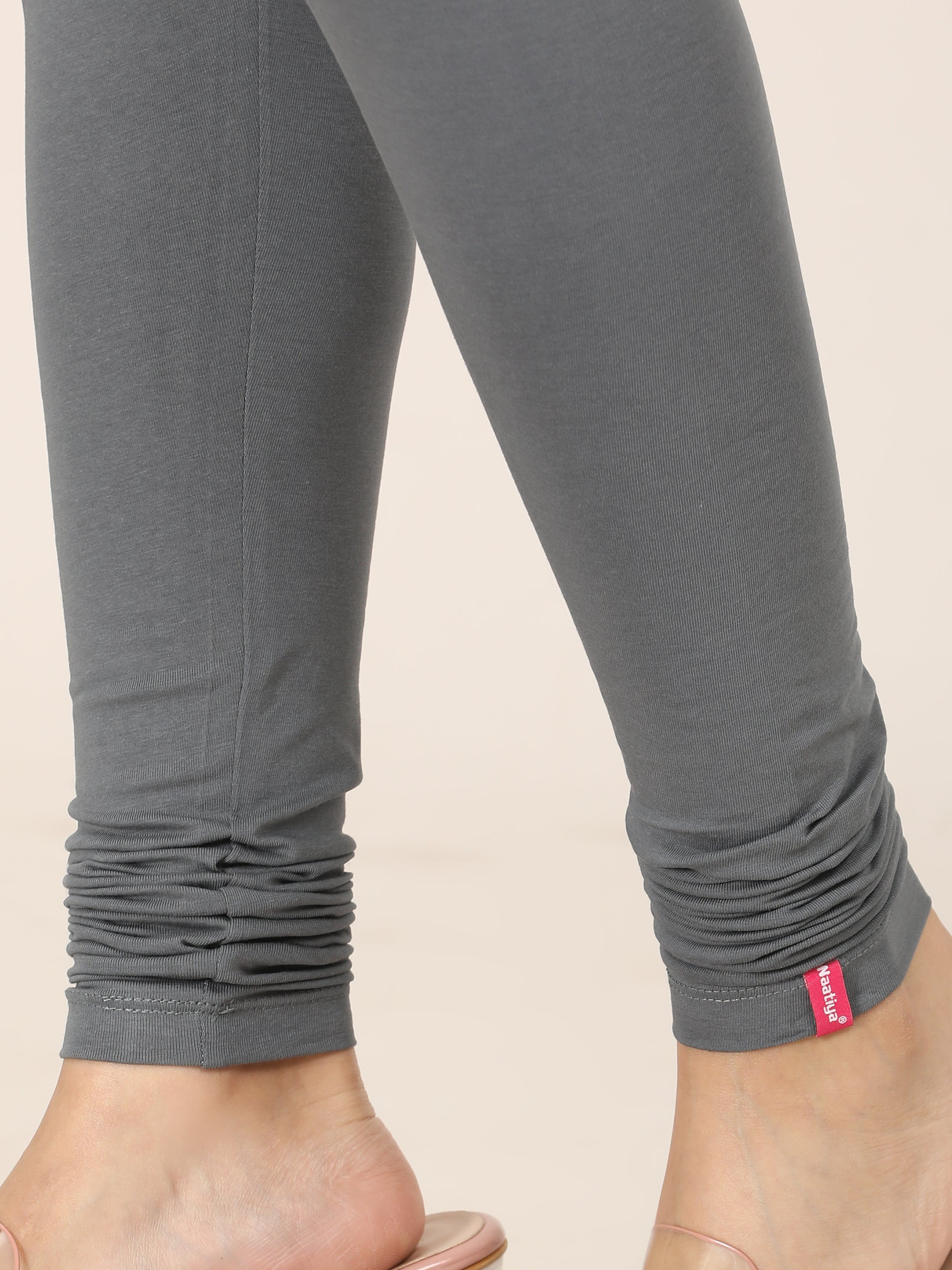 Naatiya Churidar Leggings - E Grey
