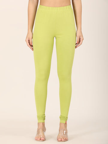Naatiya Churidar Leggings - Pista