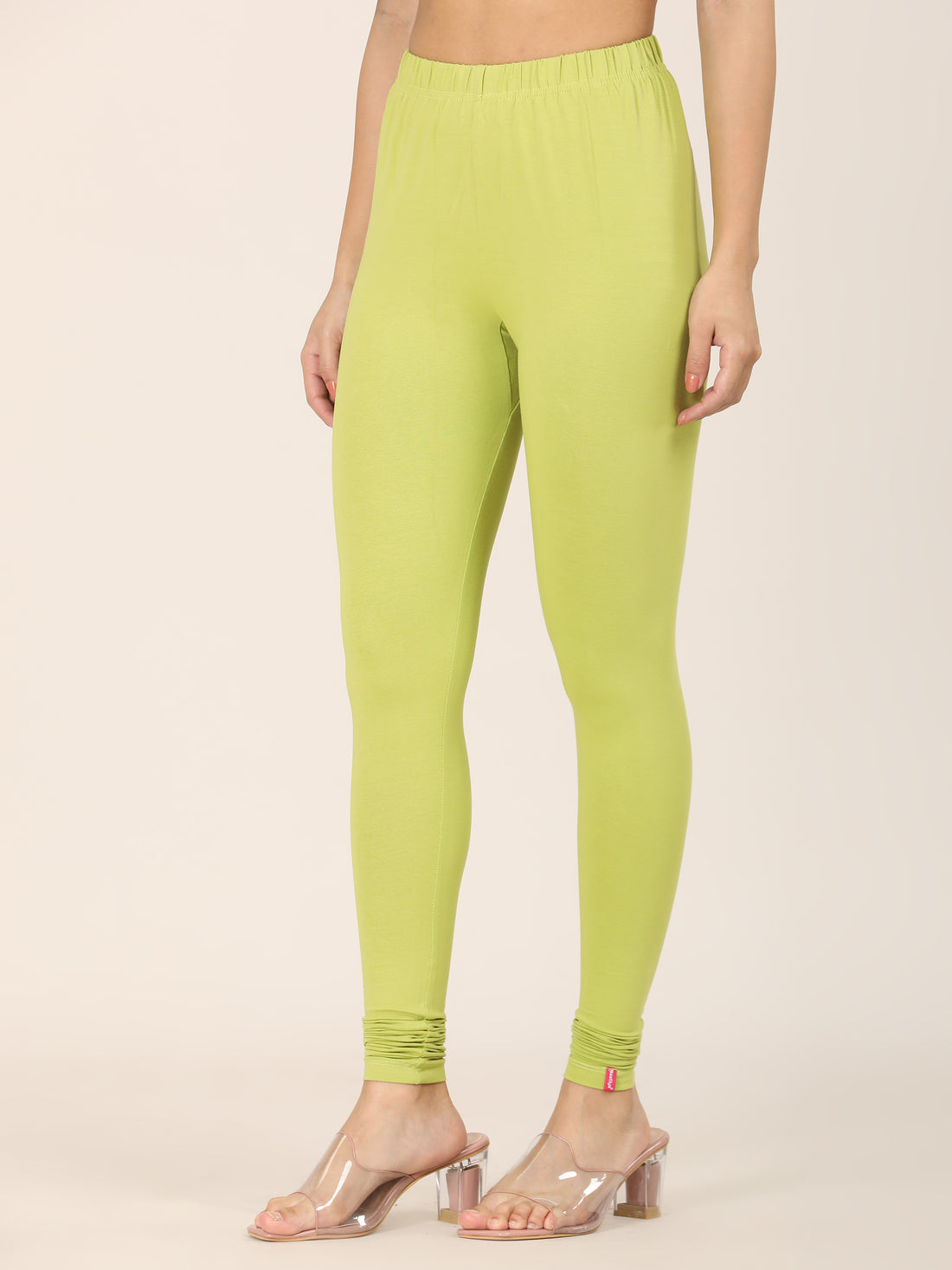 Naatiya Churidar Leggings - Pista