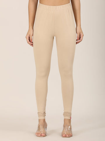 Naatiya Churidar Leggings - Sand