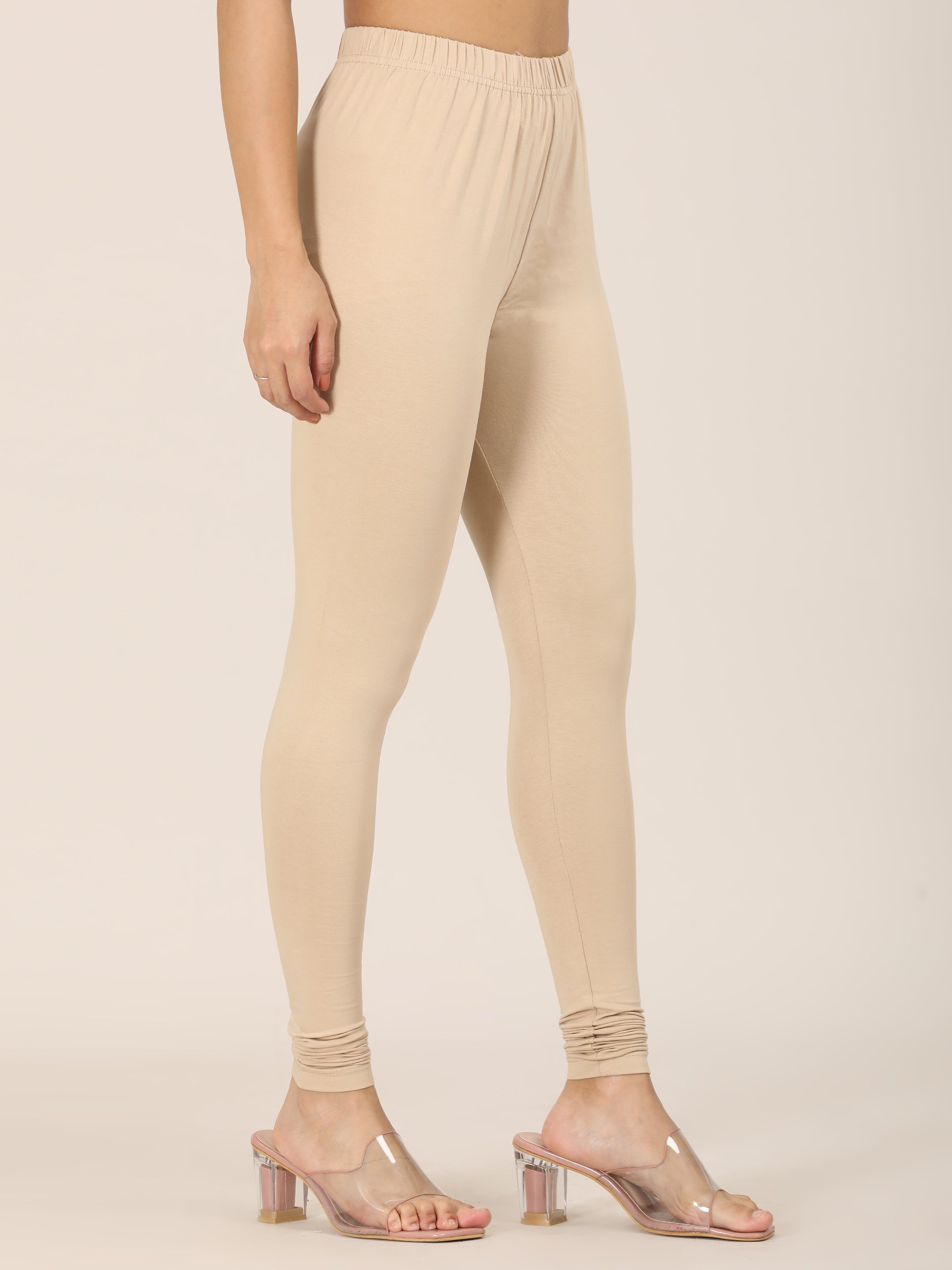 Naatiya Churidar Leggings - Sand