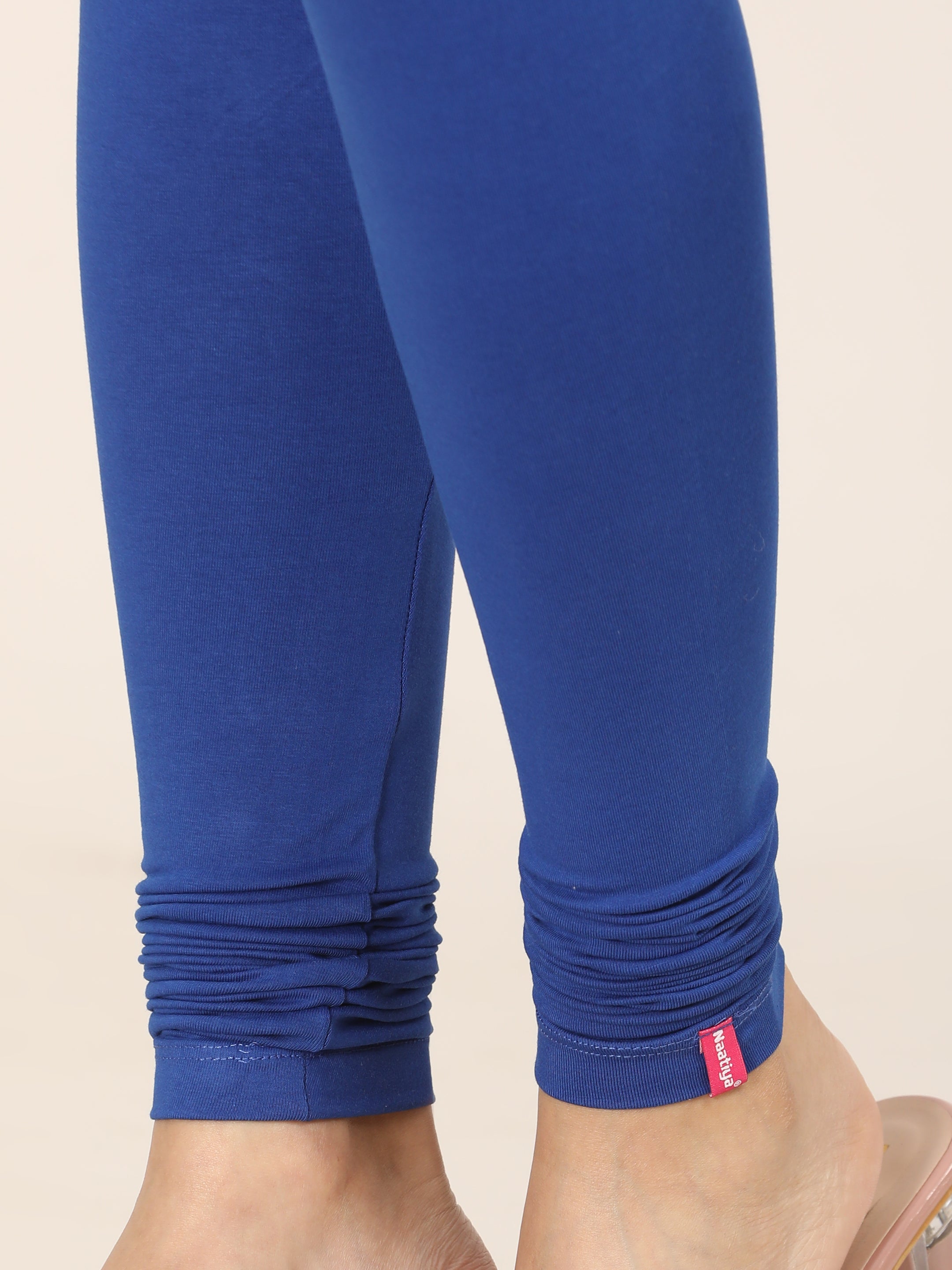 Naatiya Churidar Leggings - Pepsi Blue