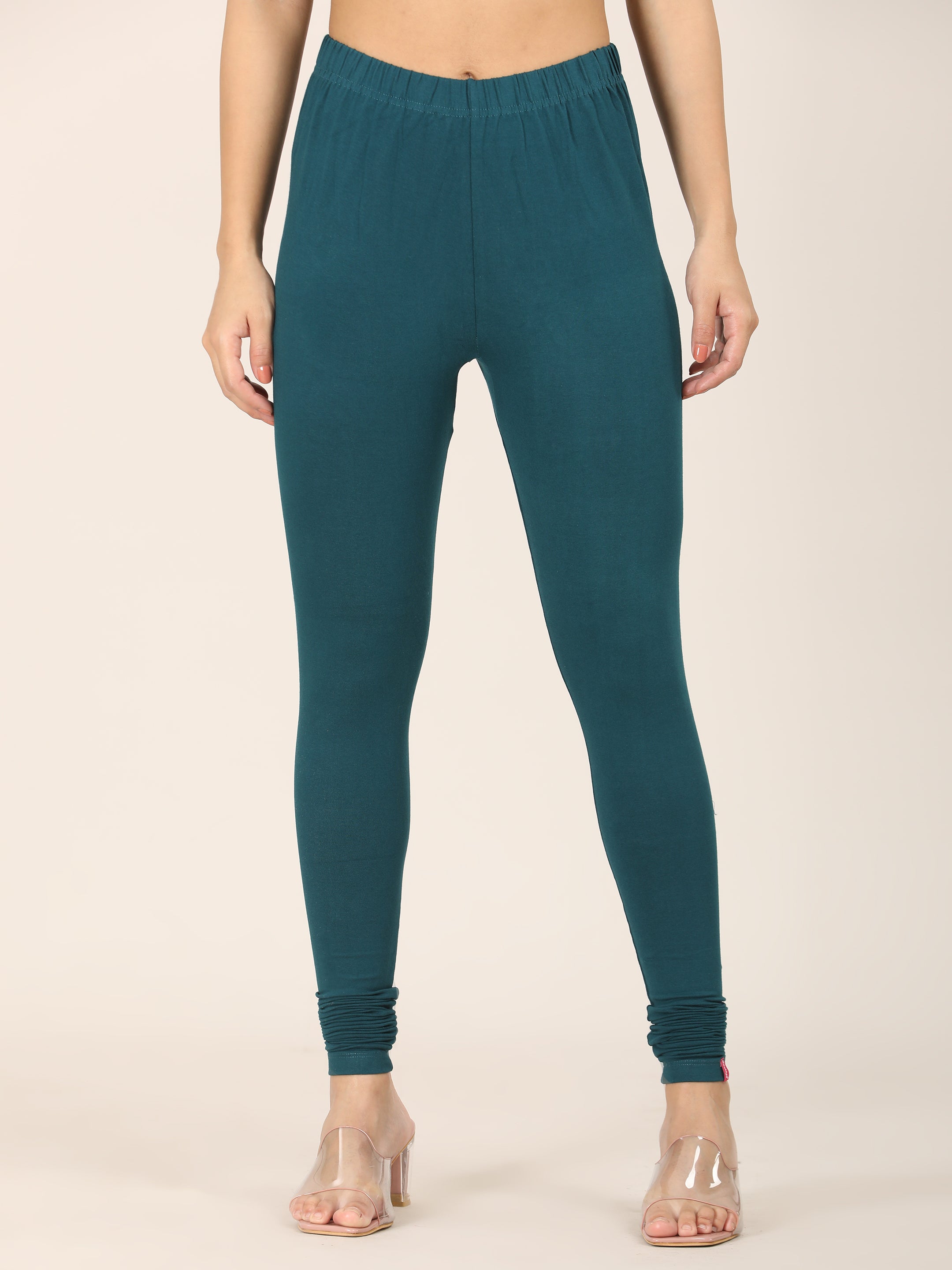 Naatiya Churidar Leggings - Teal
