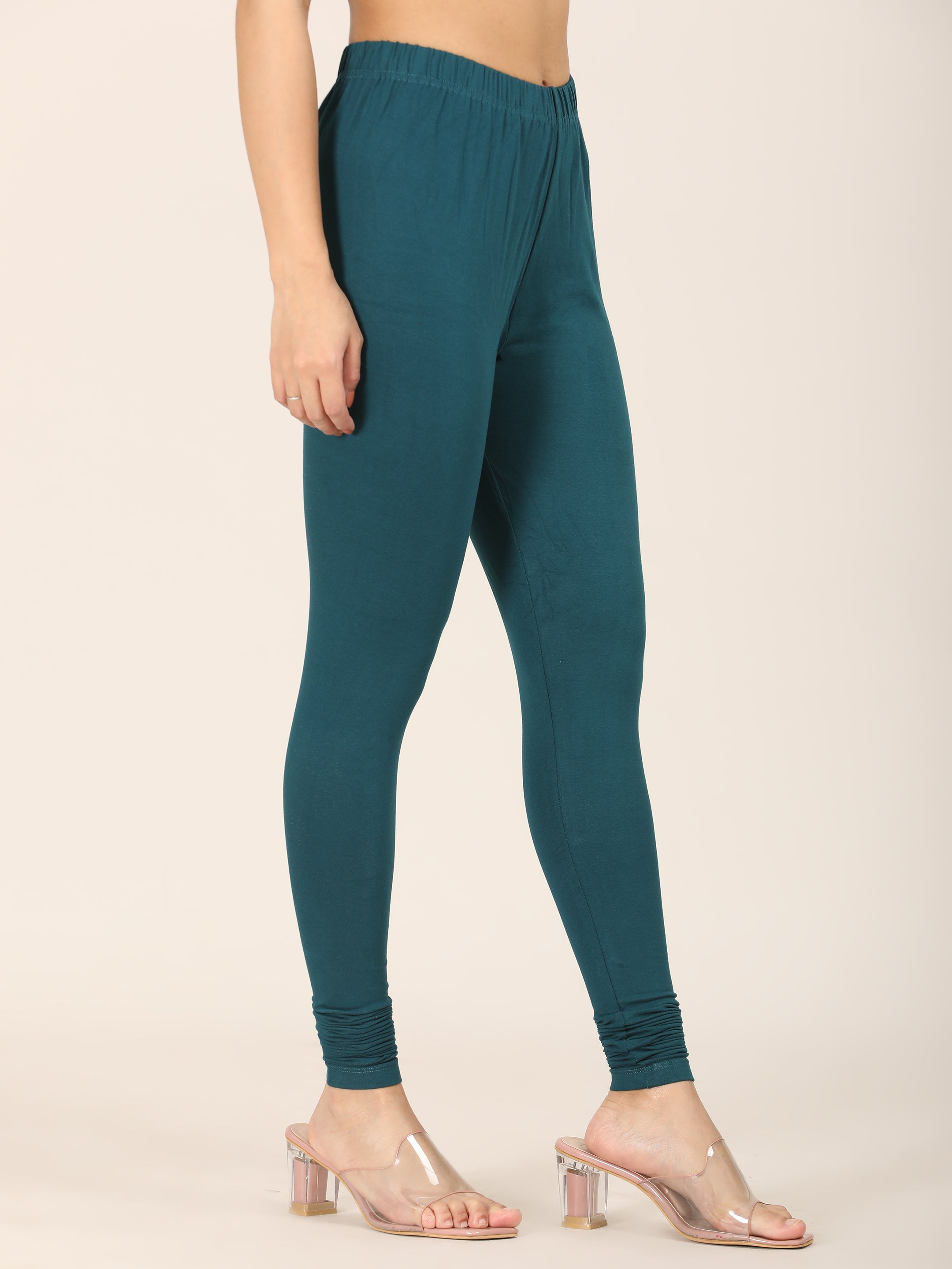 Naatiya Churidar Leggings - Teal