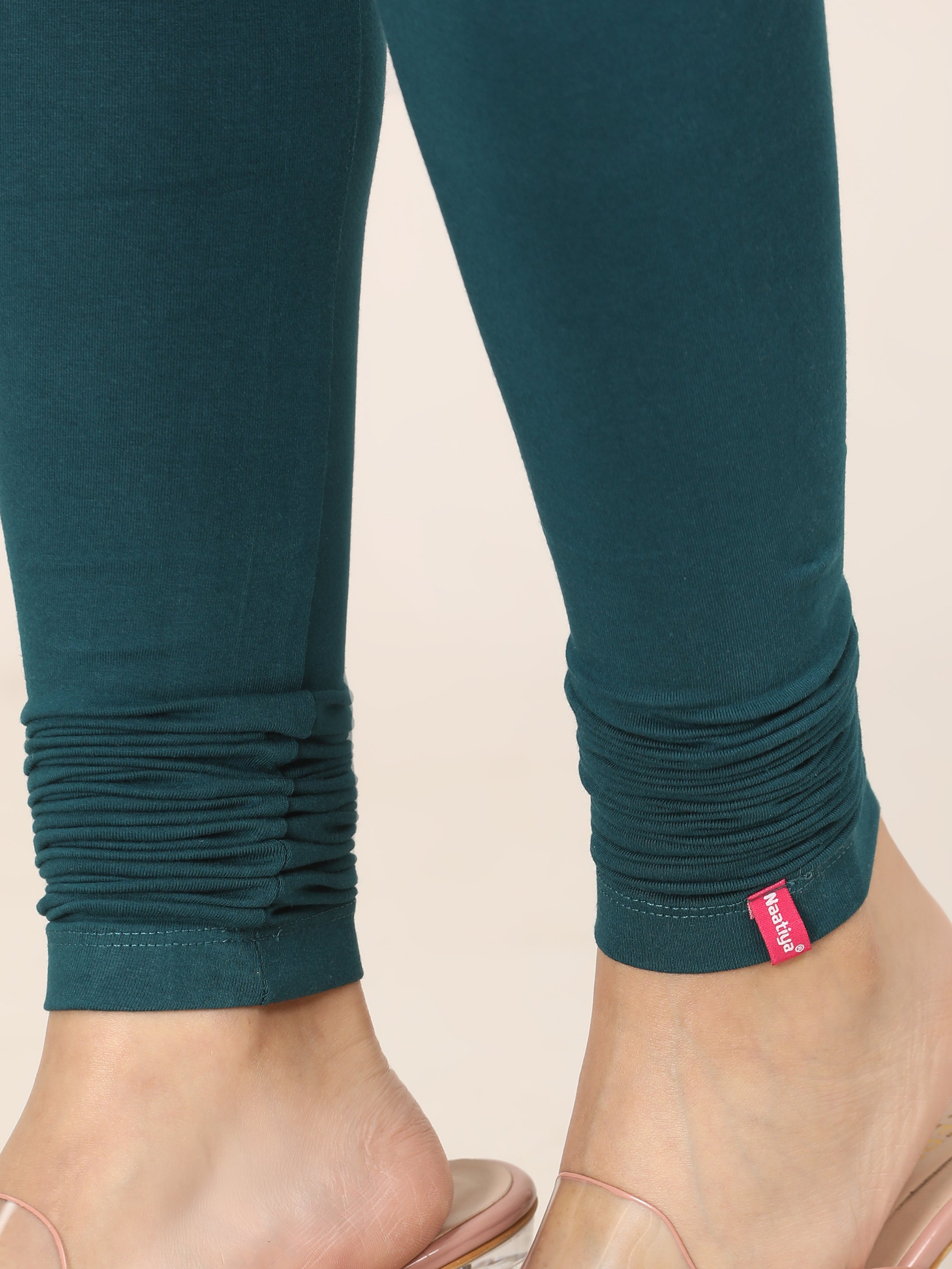 Naatiya Churidar Leggings - Teal