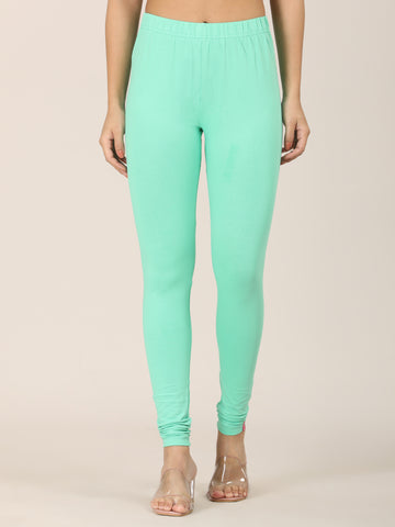 Naatiya Churidar Leggings - Kiwi