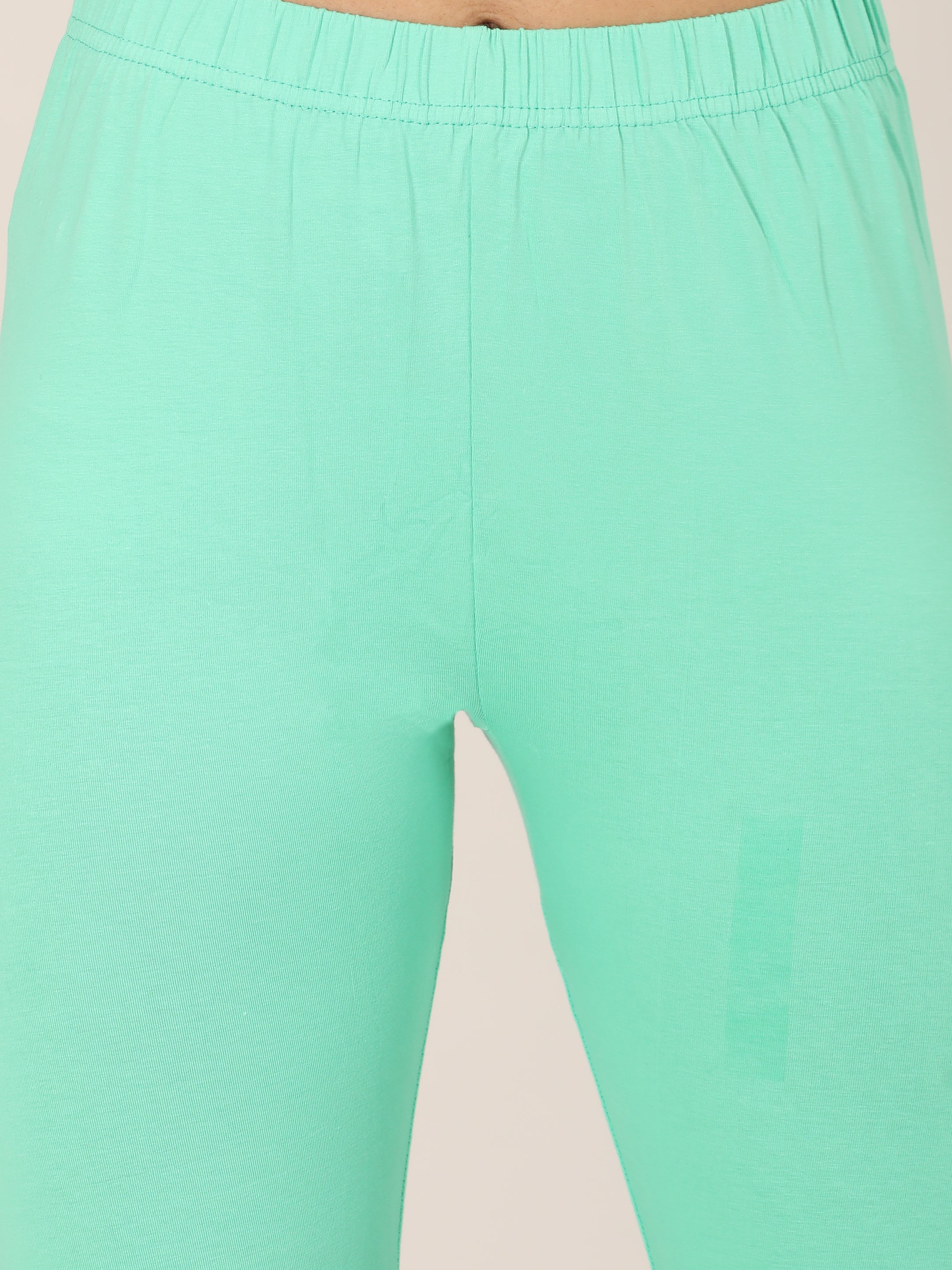 Naatiya Churidar Leggings - Kiwi