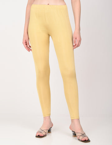 Naatiya Shimmer Leggings - Gold