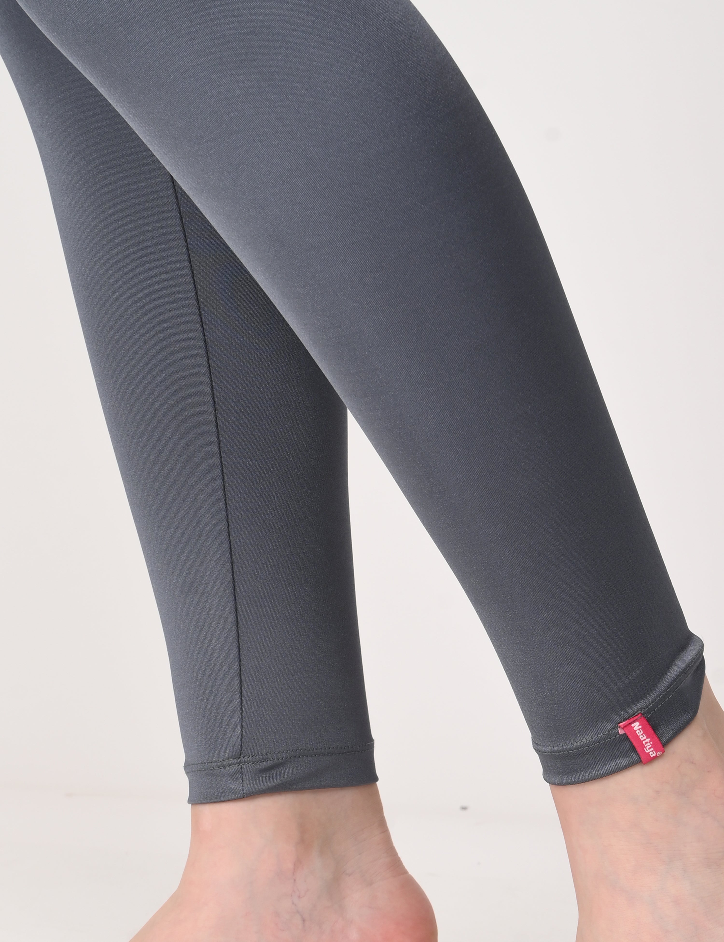 Naatiya Shimmer Leggings - Dark Grey
