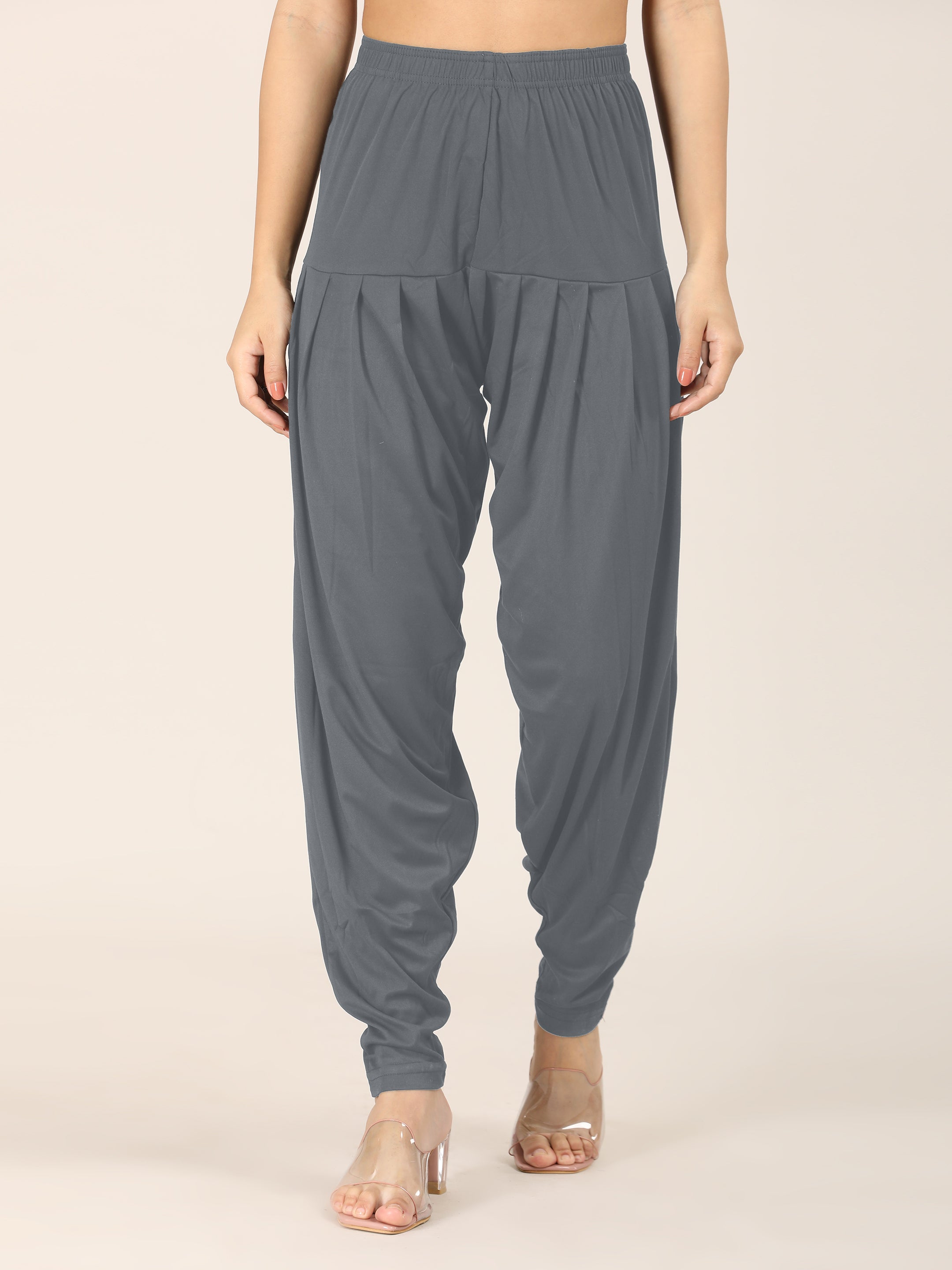 Patiala Bottom - DARK GREY