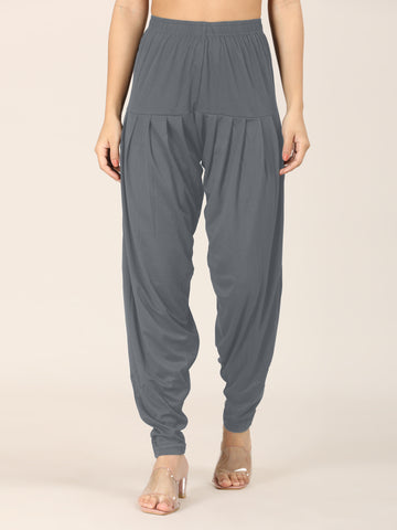 Patiala Bottom - DARK GREY