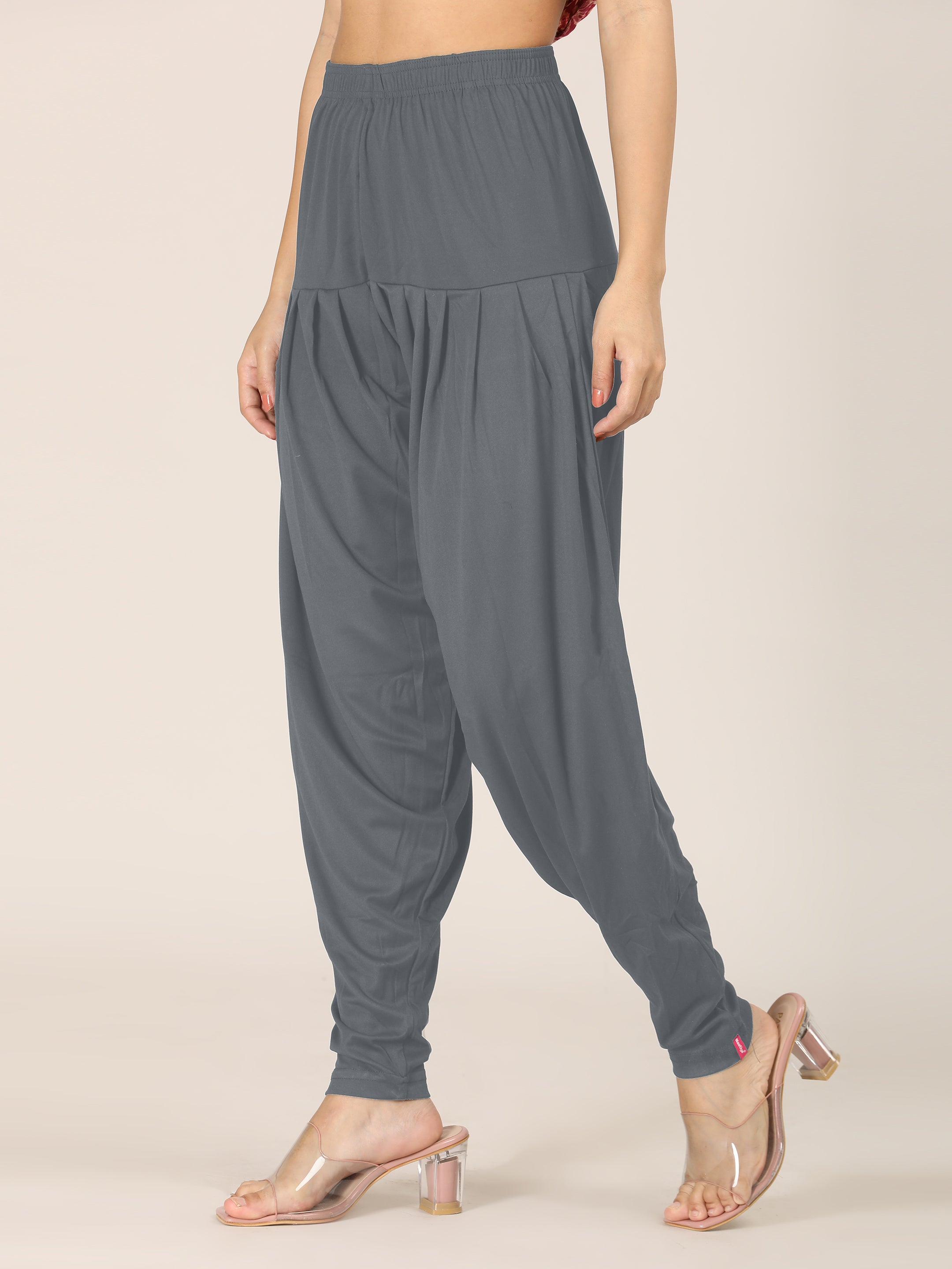 Patiala Bottom - DARK GREY