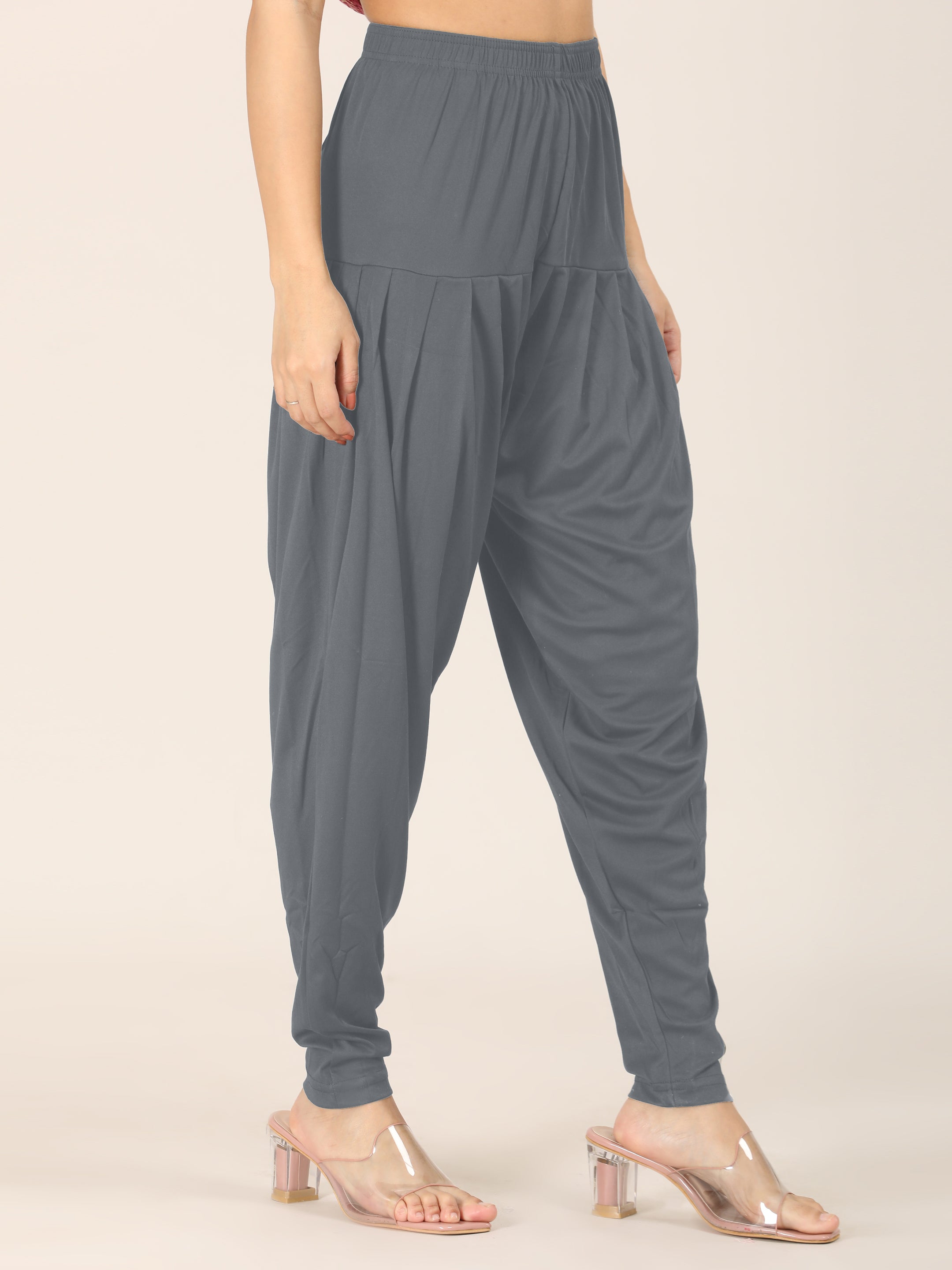 Patiala Bottom - DARK GREY