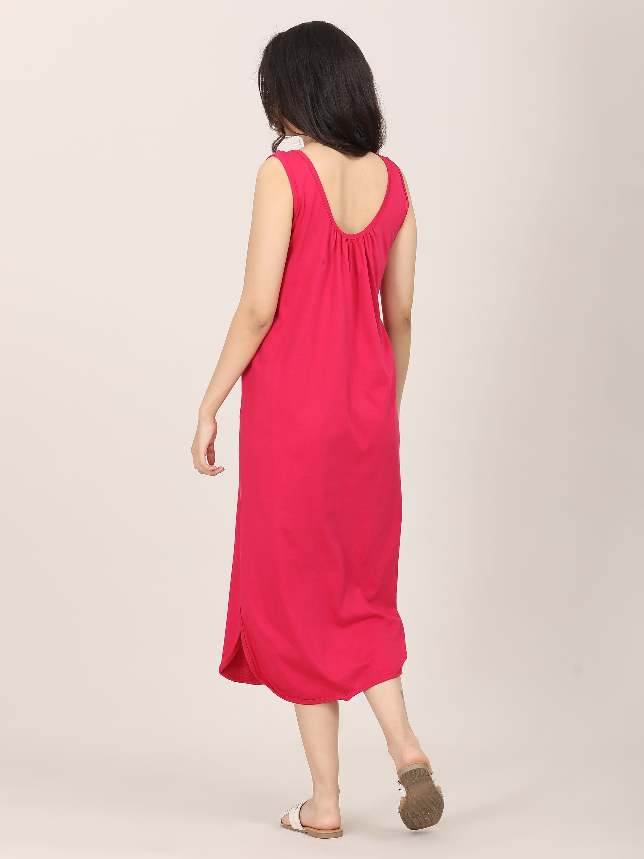 New Naatiya Nighty Slips Assorted Colour Pack of 5