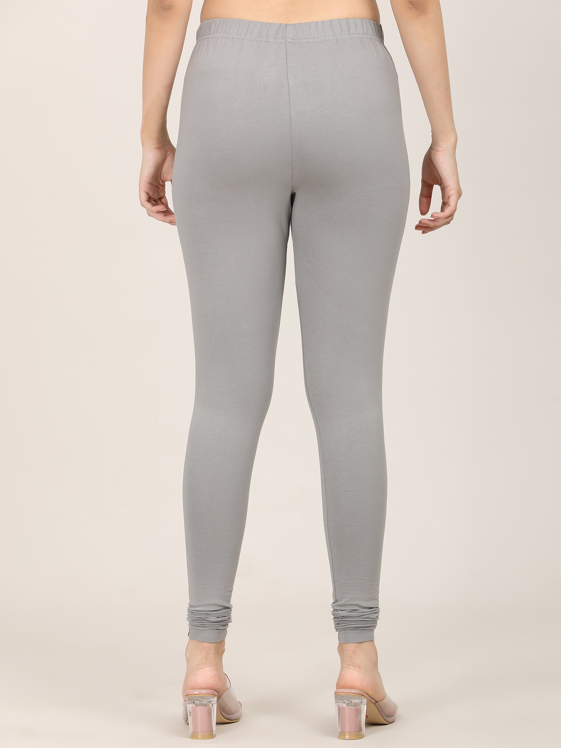 Naatiya Churidar Leggings - M Grey