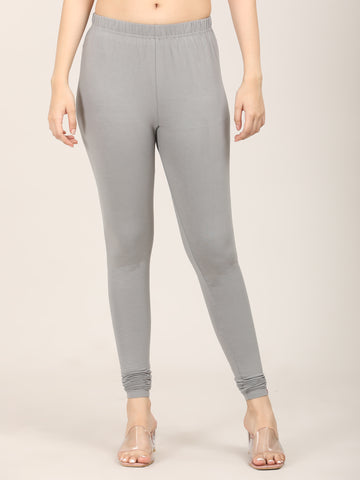 Naatiya Churidar Leggings - M Grey